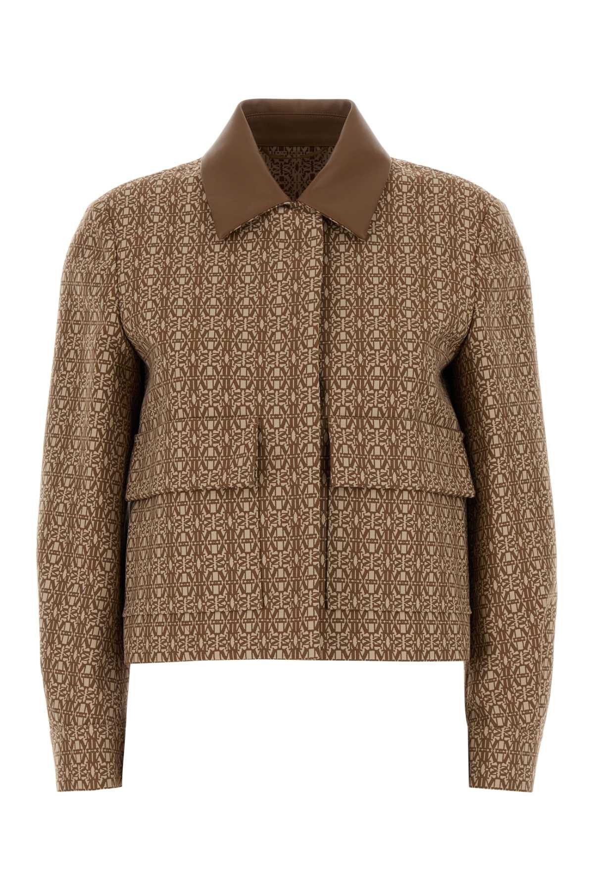 Max Mara Embroidered Cotton Viborg Jacket Size S / US 4 / IT 40 - 1 Thumbnail