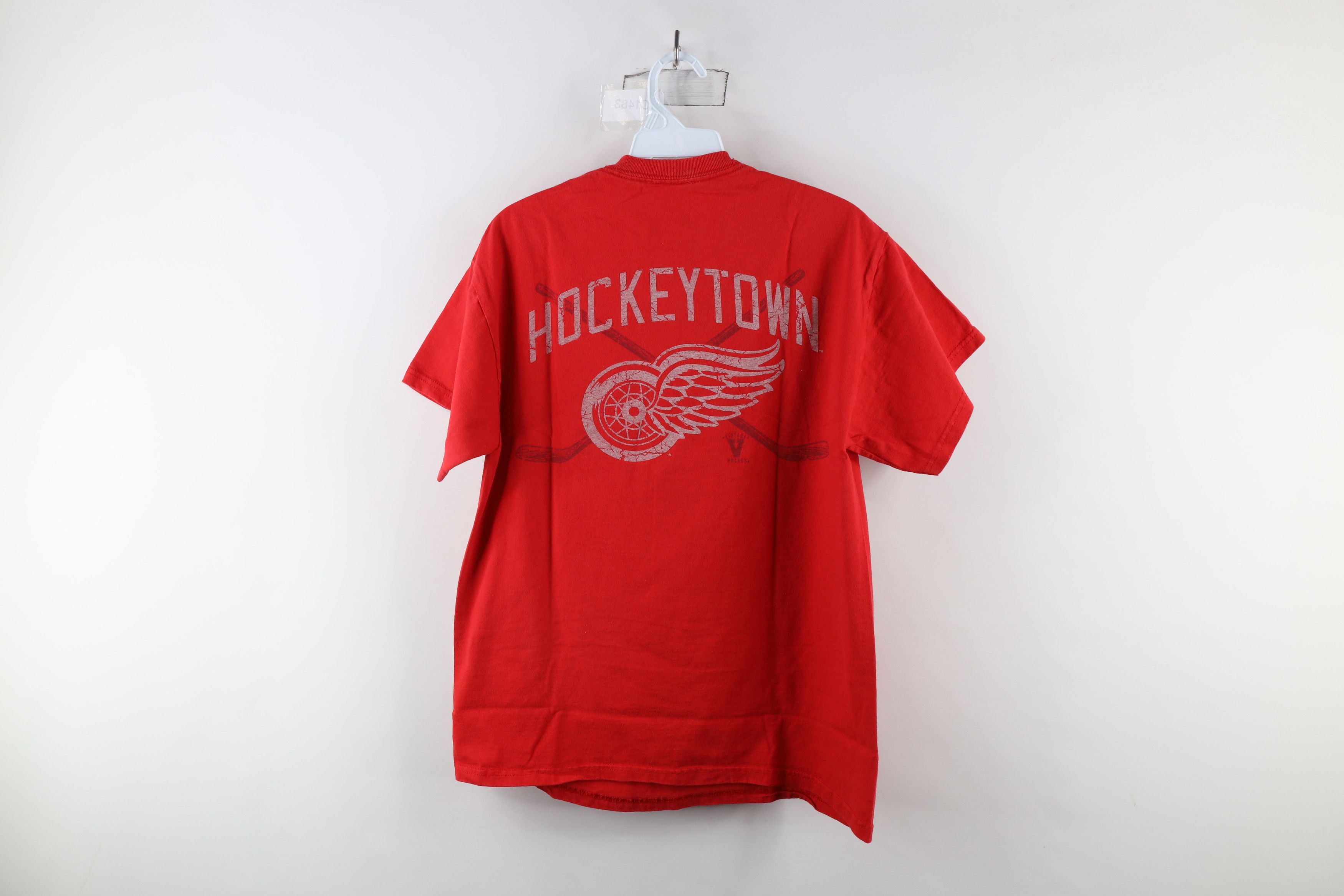 Vintage Vintage D Detroit Red Wings Hockey Short Sleeve T-Shirt Size US M / EU 48-50 / 2 - 11 Thumbnail