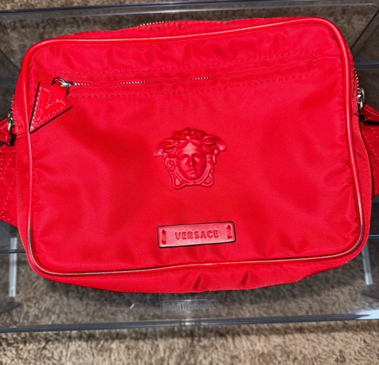 Versace Versace Red nylon belt bag Size ONE SIZE - 1 Thumbnail