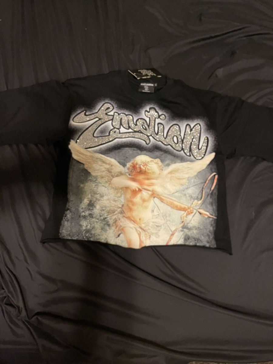 Other Black “Rhine stone” Cropped Tee Size US XS / EU 42 / 0 - 1 Thumbnail