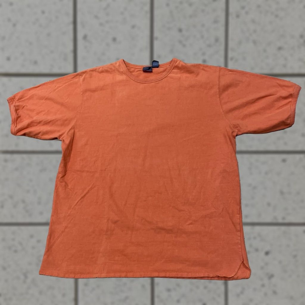 Vintage PROSPIRIT Shirt Men L Orange Grunge Skate Tee Knit Thick Hem Stitch Short Sleeve T-Shirt Casual 90s Mens Size US L / EU 52-54 / 3 - 1 Thumbnail
