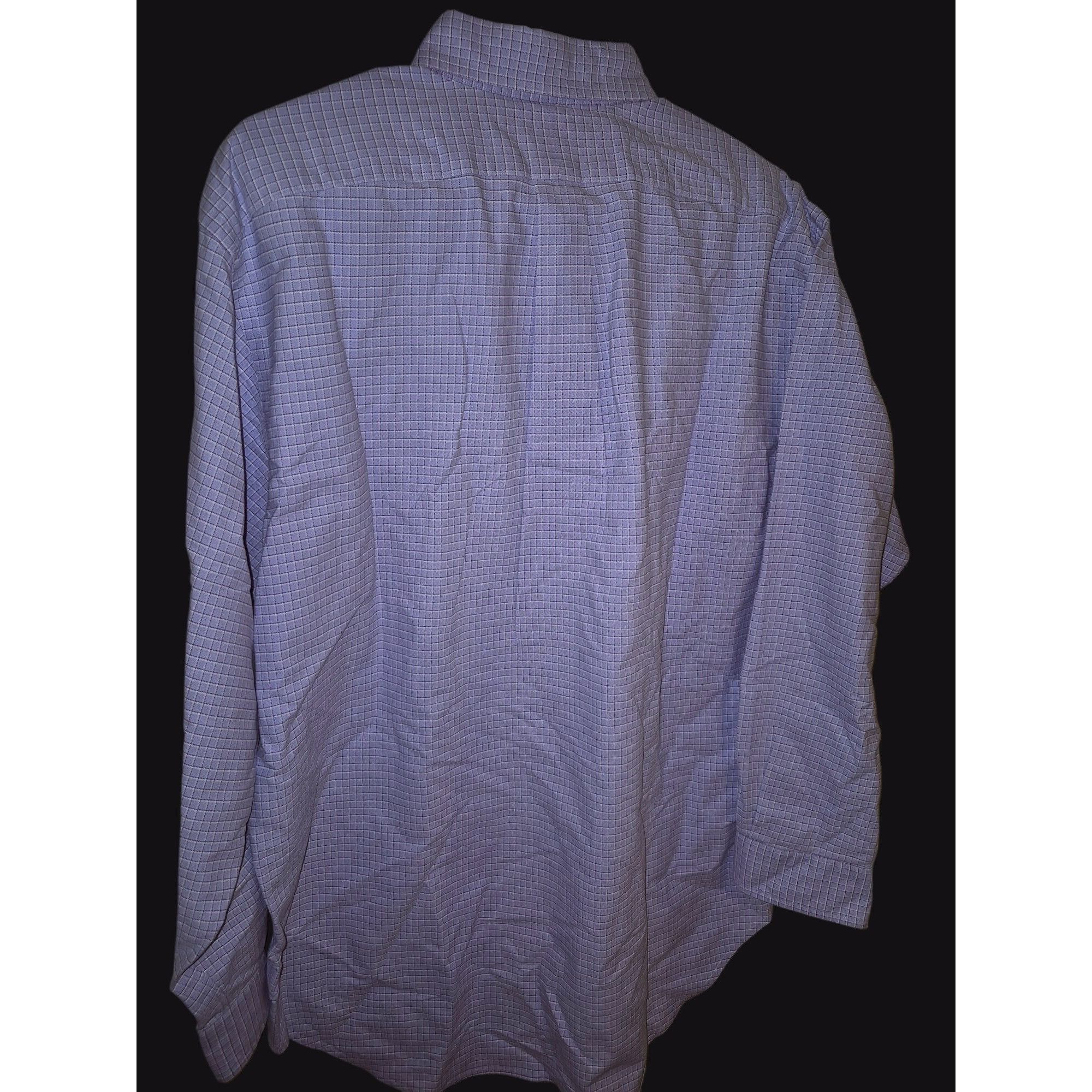 Polo Ralph Lauren Polo Ralph Lauren Mens 16.5 34/35 Sky Blue Checkered Long Sl Size US L / EU 52-54 / 3 - 5 Thumbnail