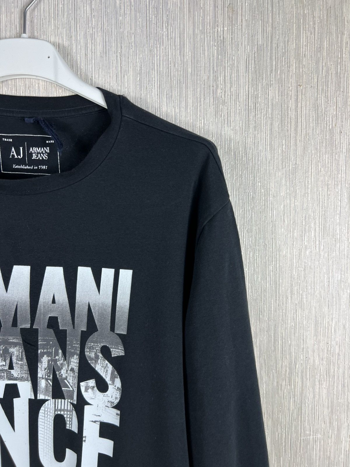 Giorgio Armani Giorgio Armani jeans y2k archive vintage long sleeve tee Size US M / EU 48-50 / 2 - 3 Thumbnail
