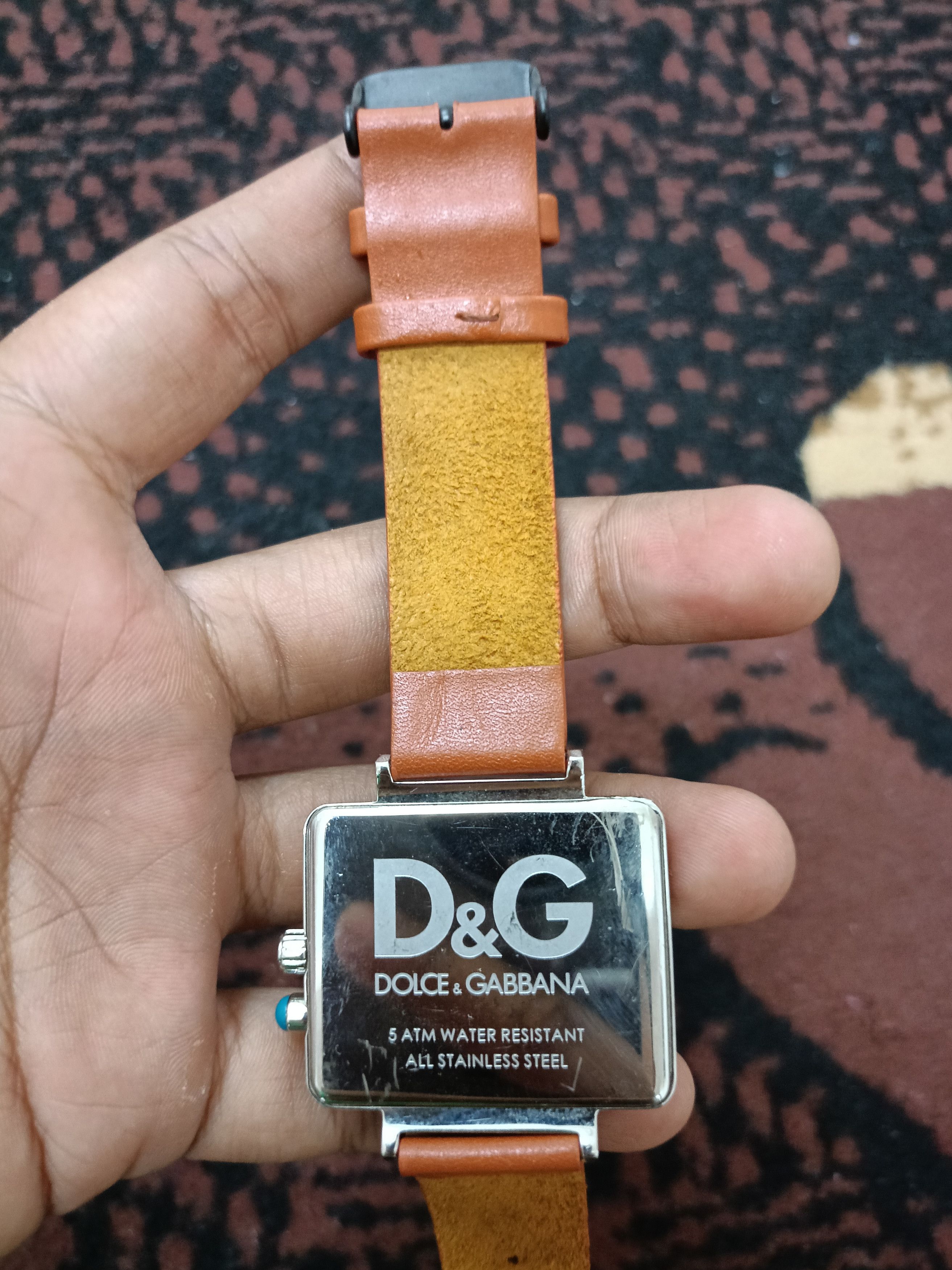 Dolce & Gabbana DL Dolce & Gabbana D&G Iconic Television Square Vtg watch Size ONE SIZE - 9 Thumbnail