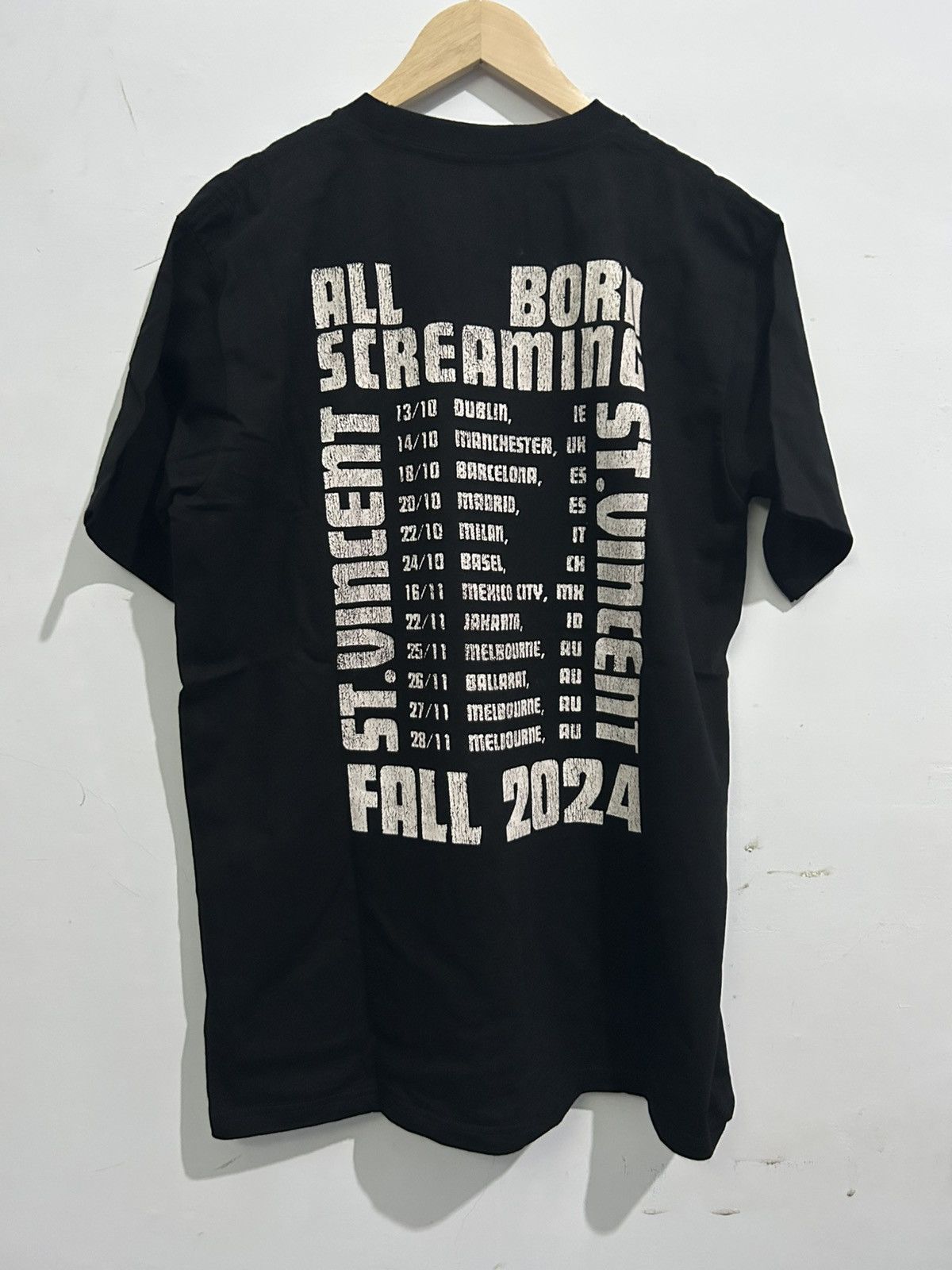 Band Tees × Gildan 2024 St Vincent All Born Screaming Promo Tour Tees Size US XL / EU 56 / 4 - 4 Thumbnail
