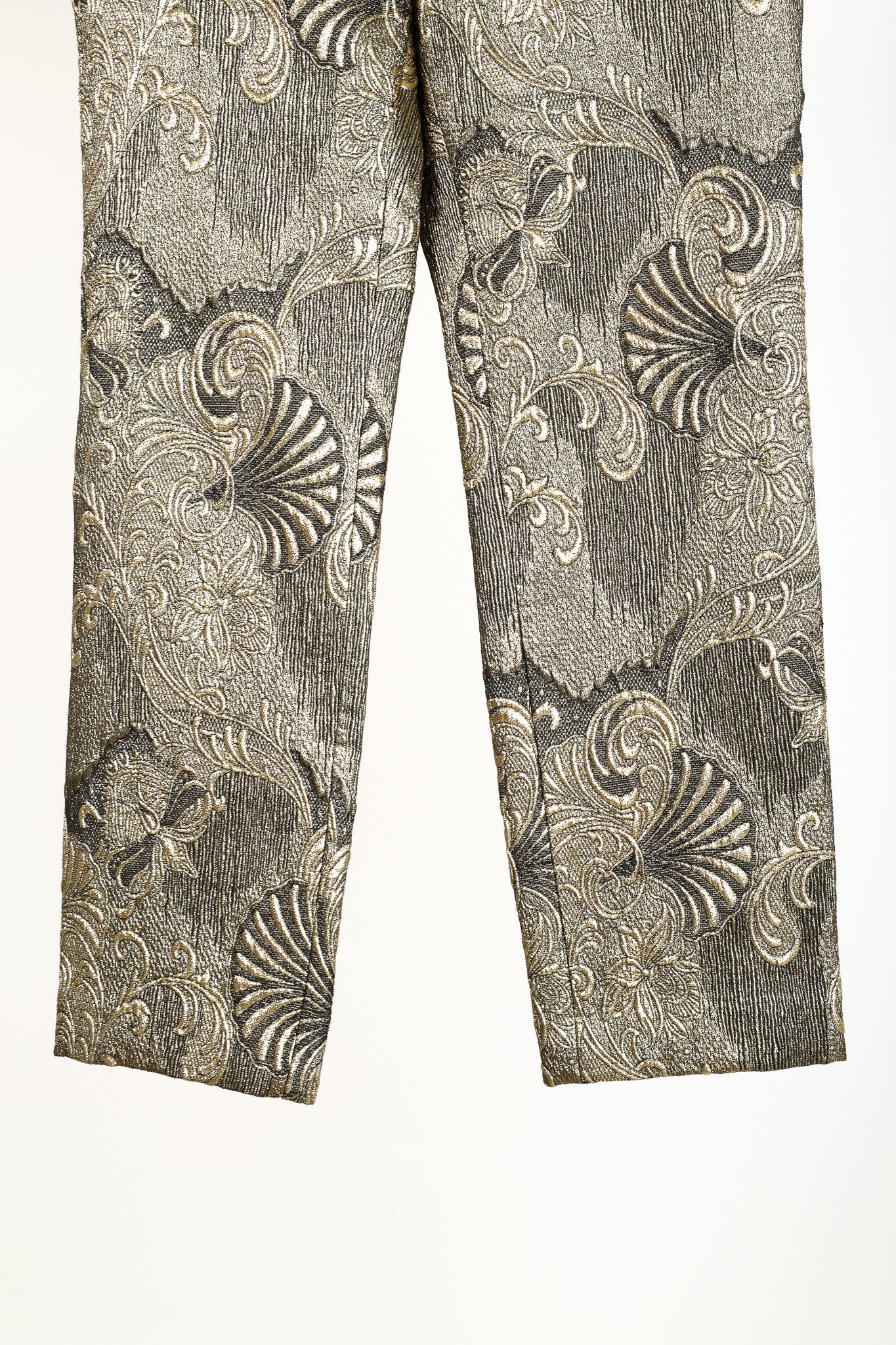 Other Camilla and Marc Sublime Gold Brocade Jacquard Pants Size 30" / US 8 / IT 44 - 4 Thumbnail