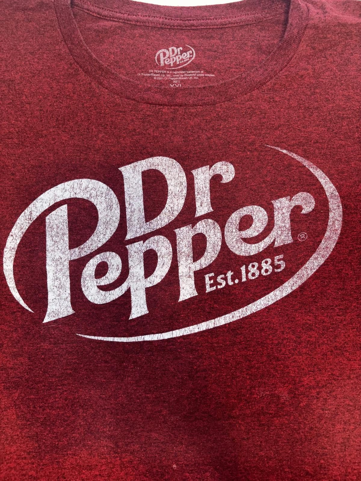 Designer Dr Pepper Vintage Style T-Shirt - XXL Size US XXL / EU 58 / 5 - 2 Thumbnail