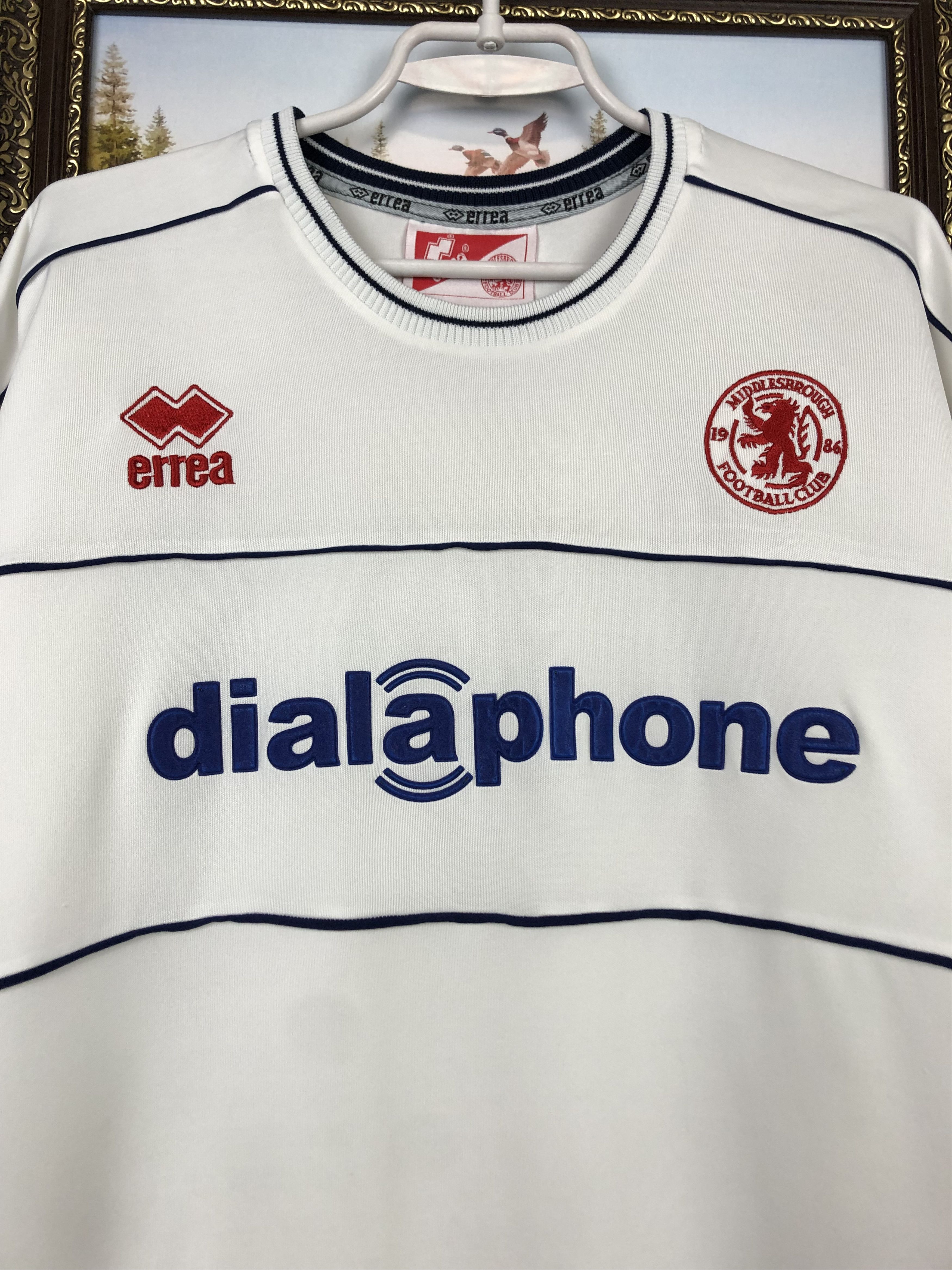 Vintage Middlesbrough Away football shirt 2000 Soccer Tee Errea Size US XL / EU 56 / 4 - 3 Thumbnail