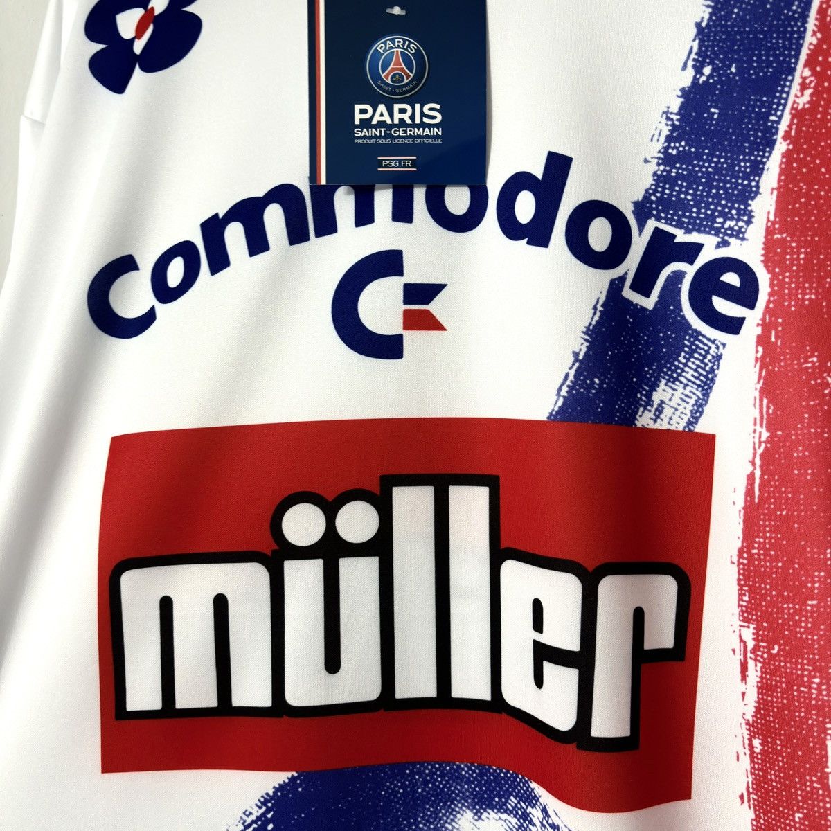 Vintage 1992 2022 PSG Paris Official Retro Vintage Soccer Jersey Kit Size US M / EU 48-50 / 2 - 3 Thumbnail