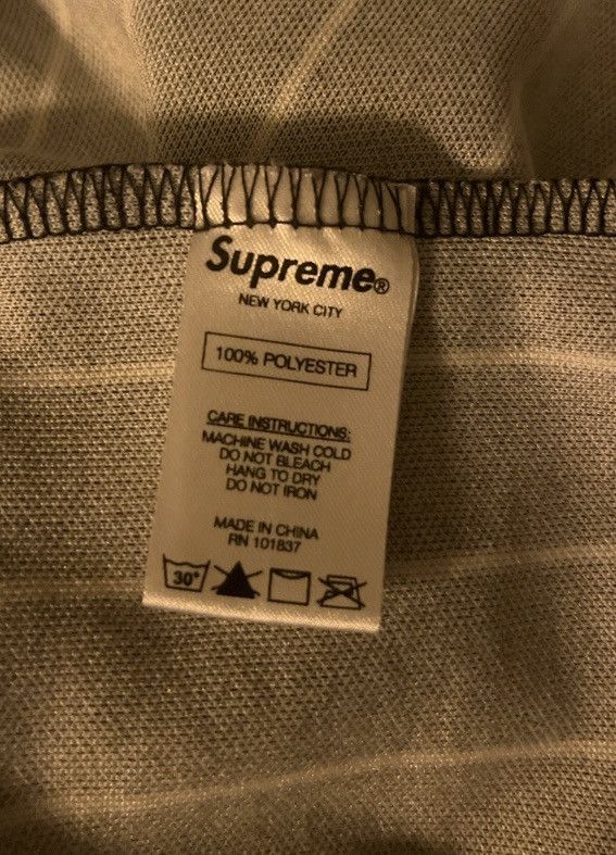 Supreme Supreme Ad Baseball Jersey SS17 Black&White Pinstripe Size US L / EU 52-54 / 3 - 4 Thumbnail