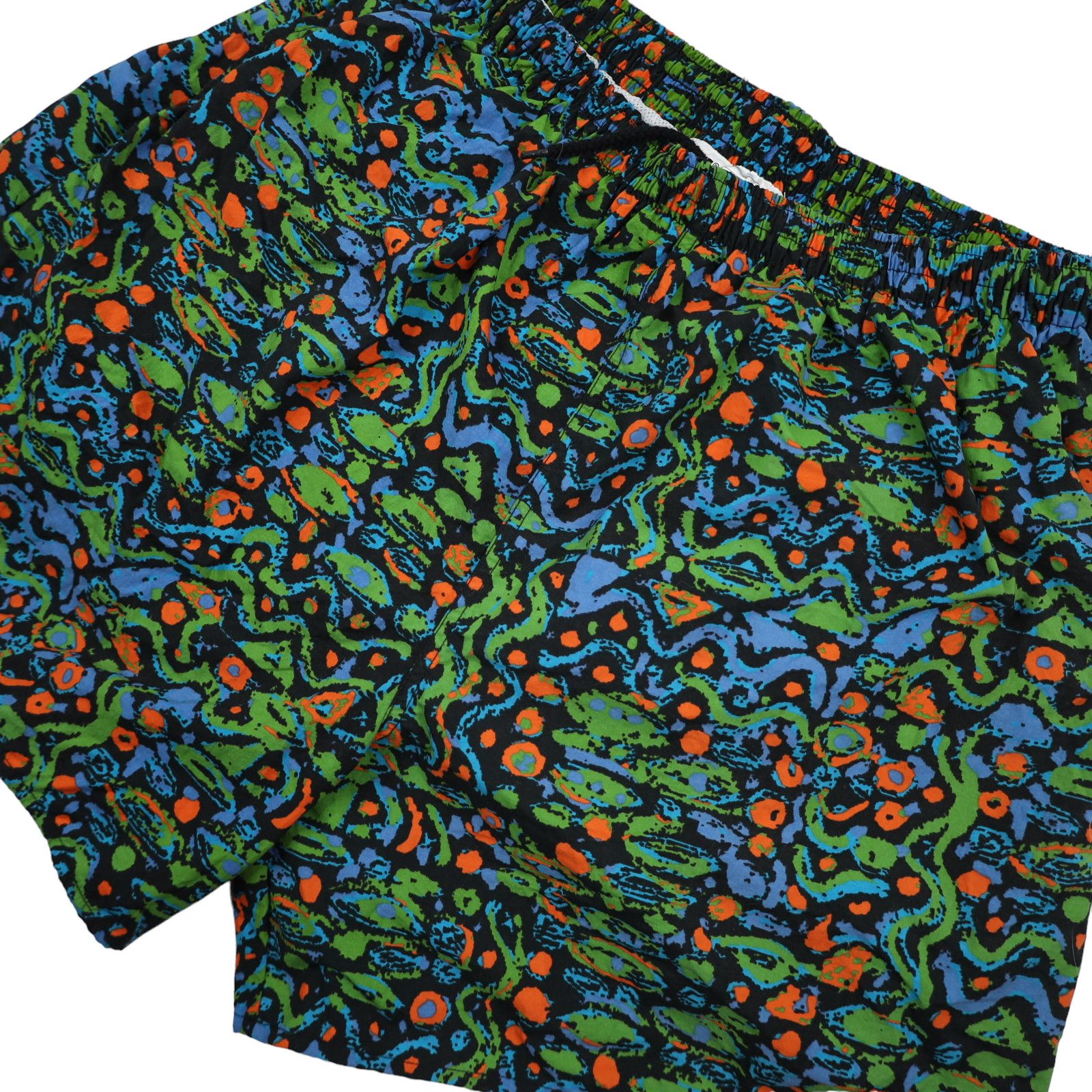 Nike × Vintage Vintage Nike Crazy Allover Print Swim Trunks Size US 32 / EU 48 - 2 Thumbnail