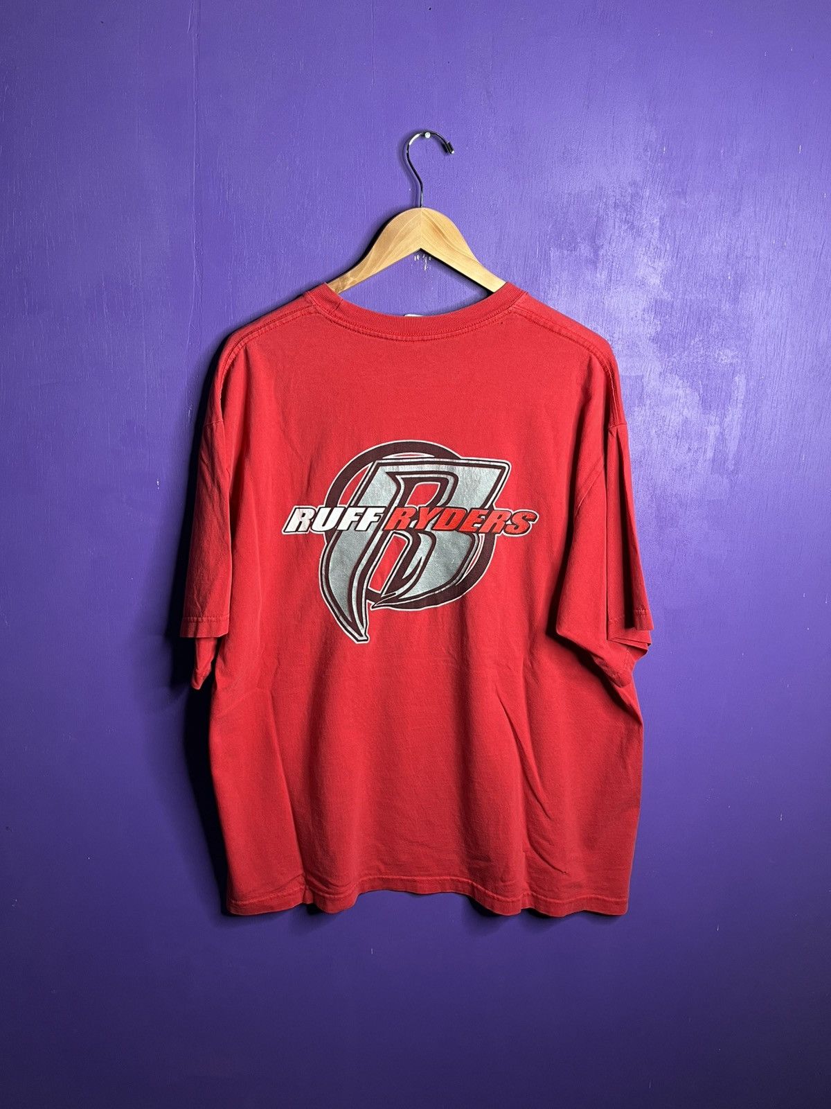 Ruff Ryders × Vintage Vintage 90s Ruff Ryders 1100 Ryde or Die t-shirt Size US XXL / EU 58 / 5 - 2 Thumbnail