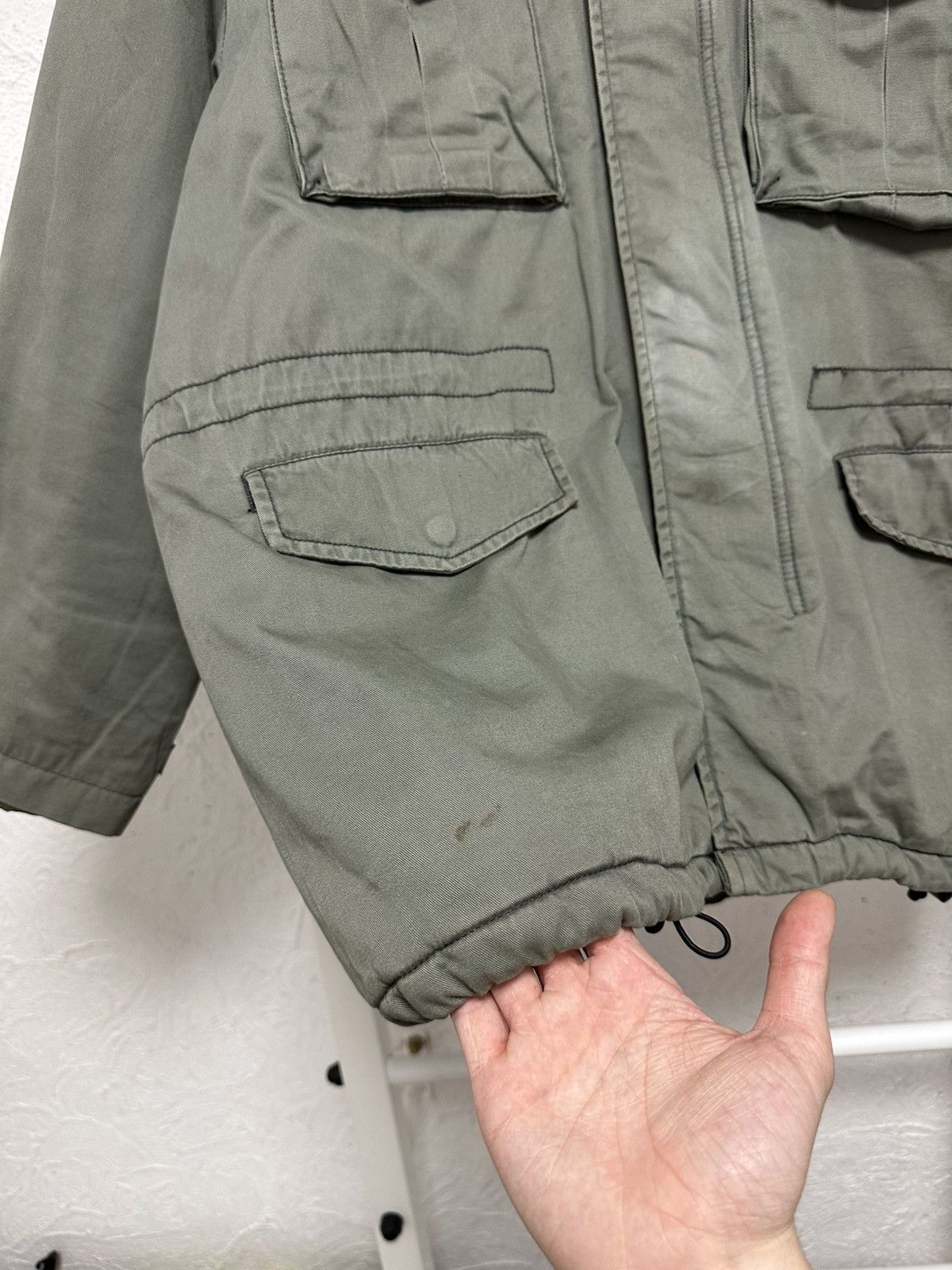 Aeronautica Militare × Alpha Industries Alpha Industries Military Jacket XXXL Khaki Multi-Pocket USA Size US XXL / EU 58 / 5 - 5 Thumbnail