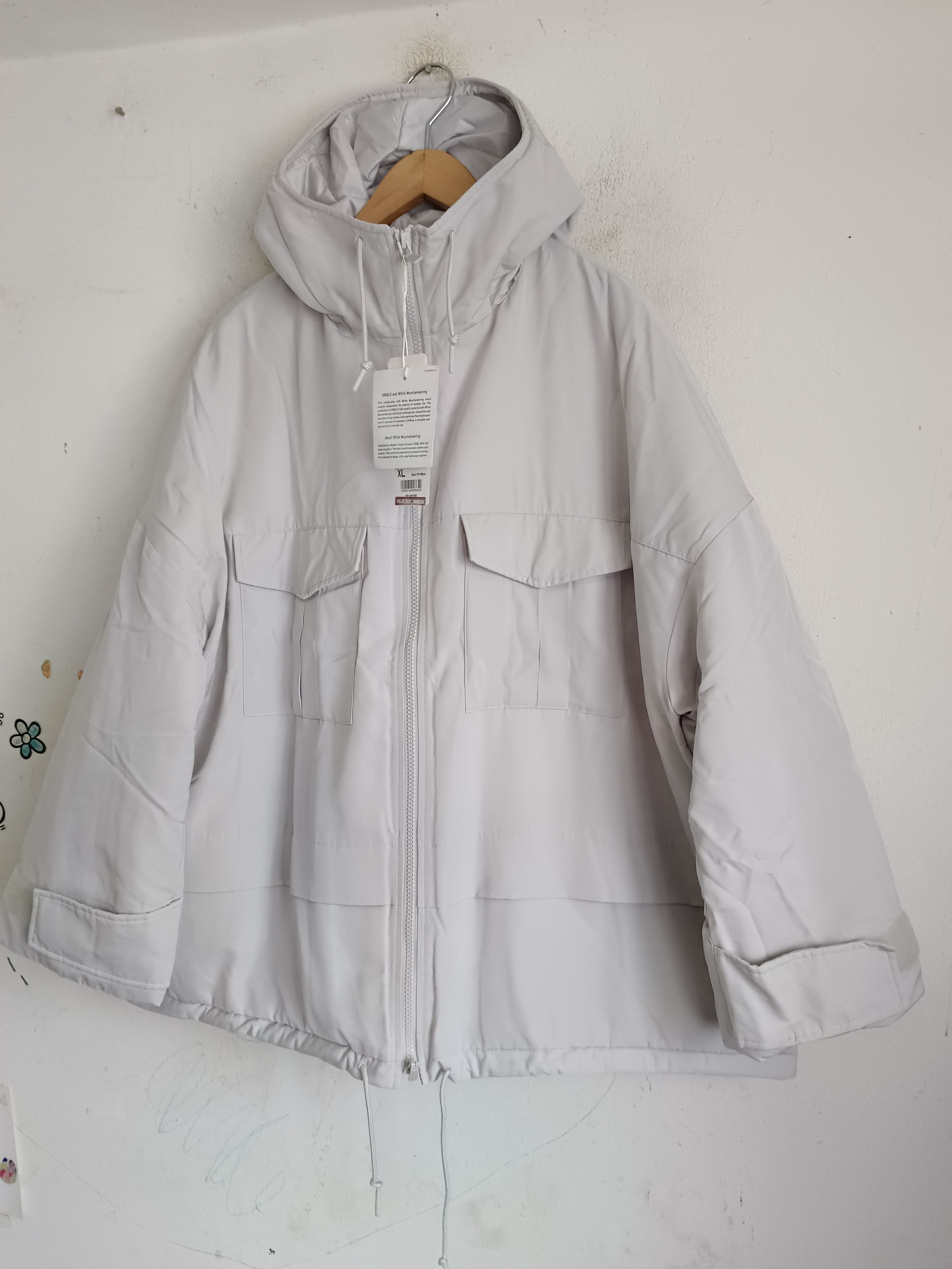 White Mountaineering White Mountaineering x Uniqlo Down Oversized Parka Jacket Size XL / US 12-14 / IT 48-50 - 2 Thumbnail