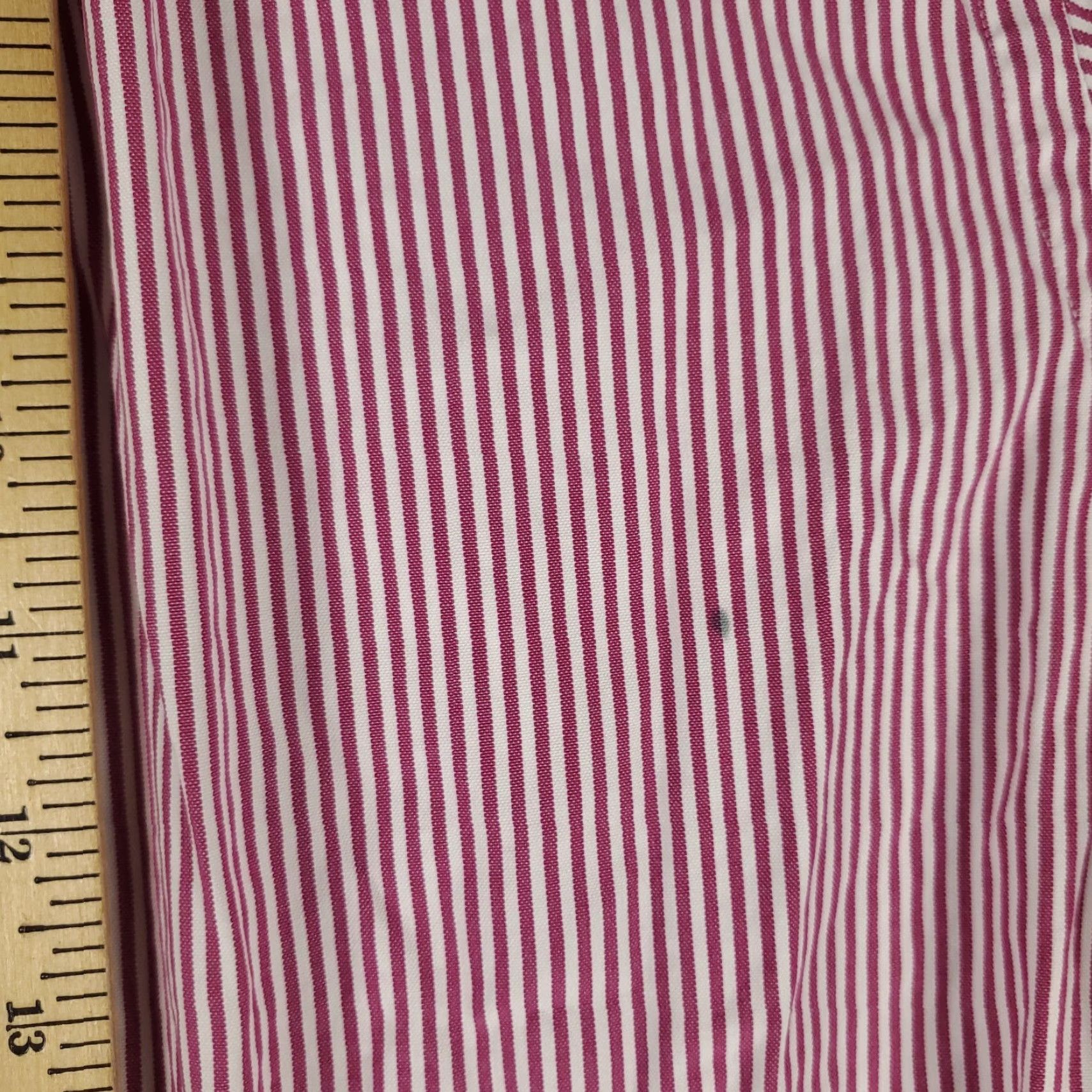 Ralph Lauren VINTAGE Ralph Lauren Shirt Mens Medium Purple Striped Button-Up Collared Short Sleeve Classic, Preppy, All Seasons, Logo, Pockets Size US M / EU 48-50 / 2 - 6 Thumbnail