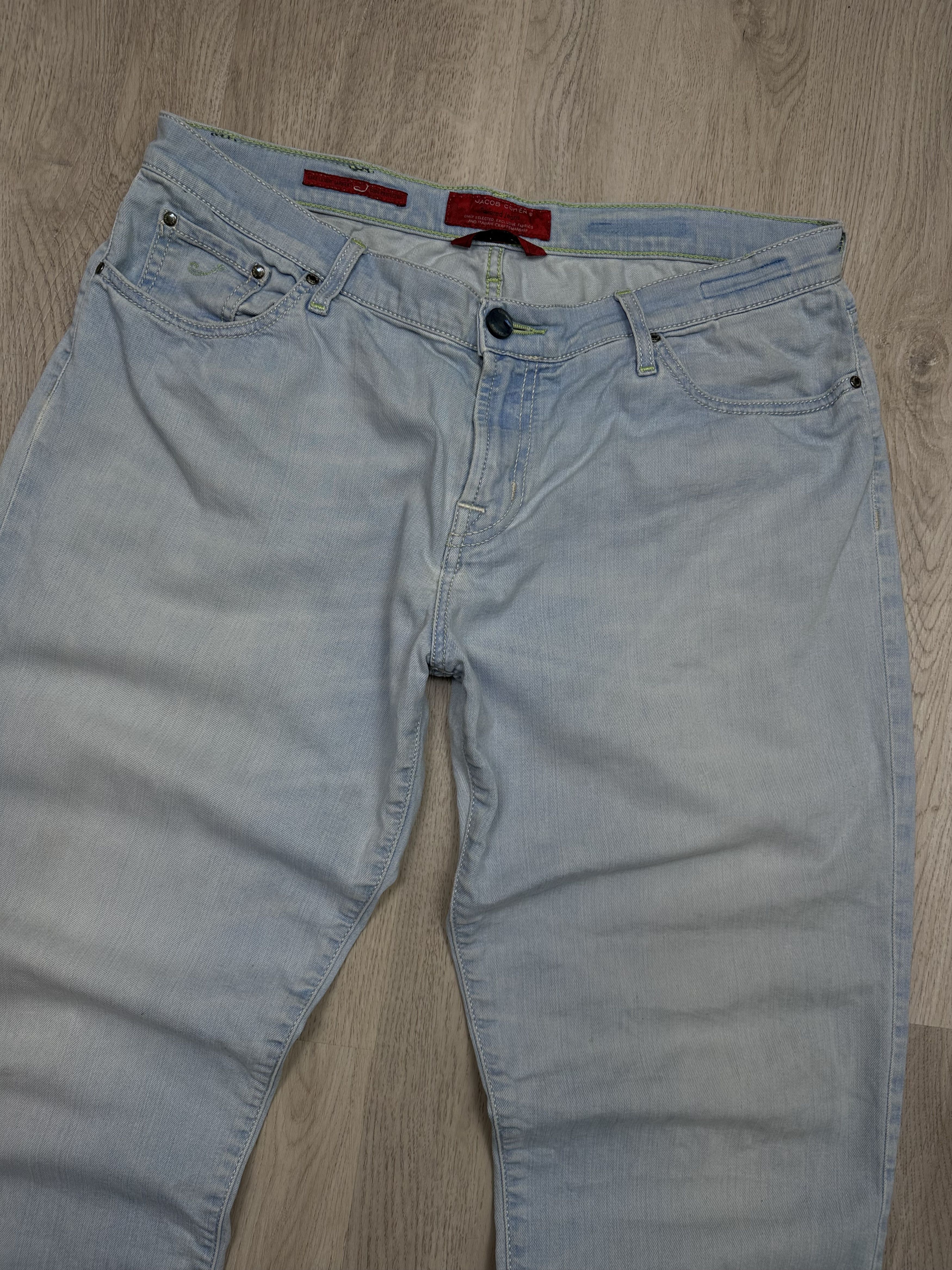 Jacob Cohen × Vintage Jacob Cohen Vintage Womens Denim Pants Jeans Size 34" / US 12 / IT 48 - 2 Thumbnail