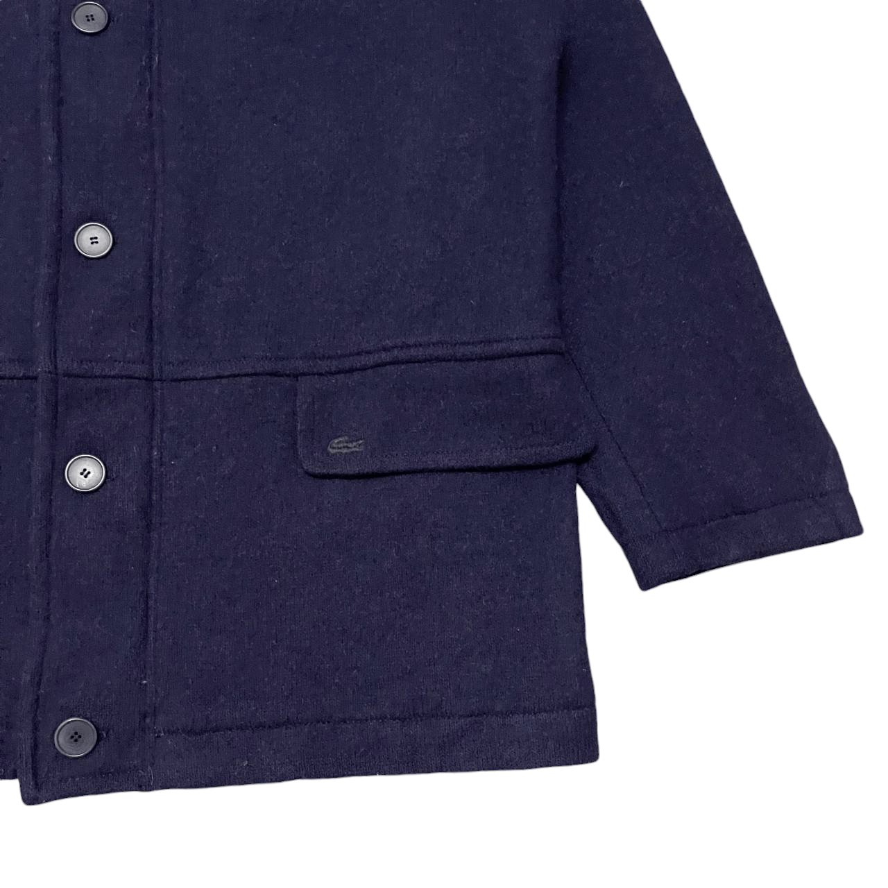 Lacoste Vintage Lacoste Wool Coat Jacket Size US M / EU 48-50 / 2 - 4 Thumbnail