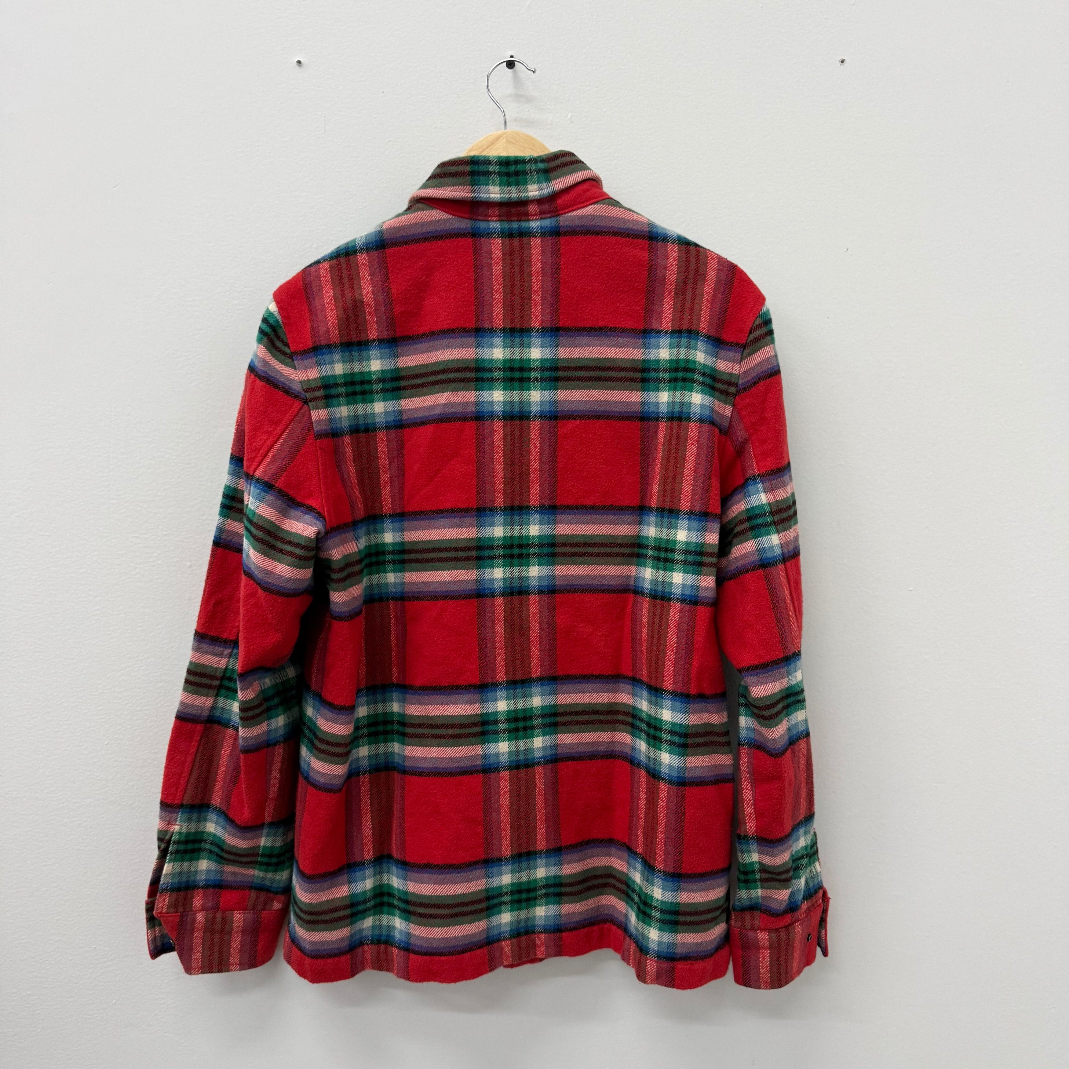 Stussy Stussy Plaid Flannel Work Zip - Size M Size US M / EU 48-50 / 2 - 2 Thumbnail