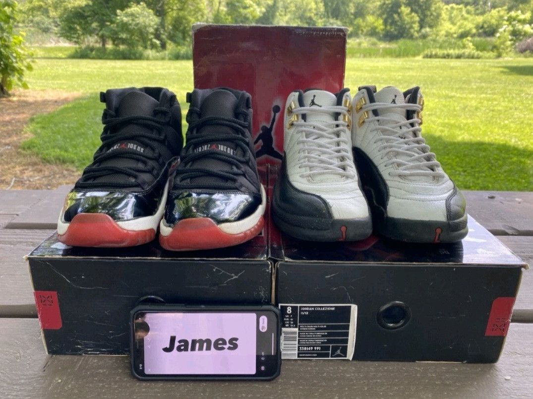 Jordan Brand Nike Air Jordan 12/11 Countdown Pack 338149991 Size 8 Men Size US 8 / EU 41 - 1 Thumbnail