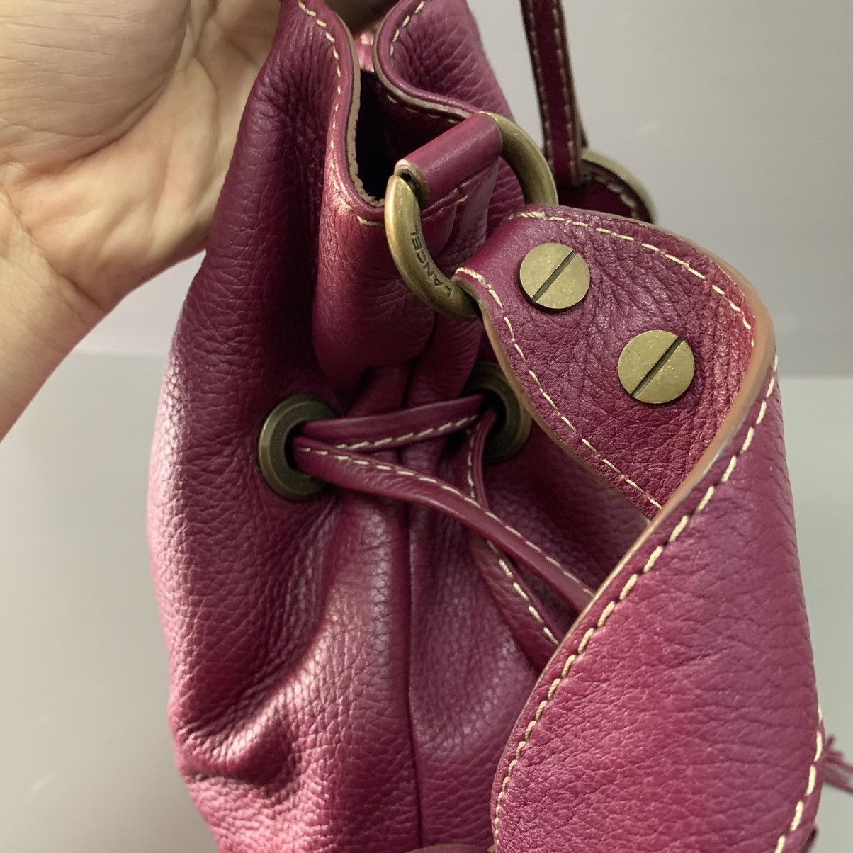 Lancel Lancel Paris Leather Shoulder Bag Size ONE SIZE - 10 Thumbnail