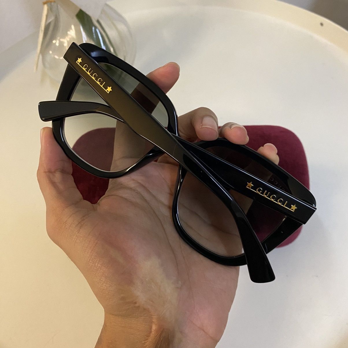 Gucci GENTLY USED GUCCI GG1169S 002 SUNGLASSES SHADES Size ONE SIZE - 3 Thumbnail