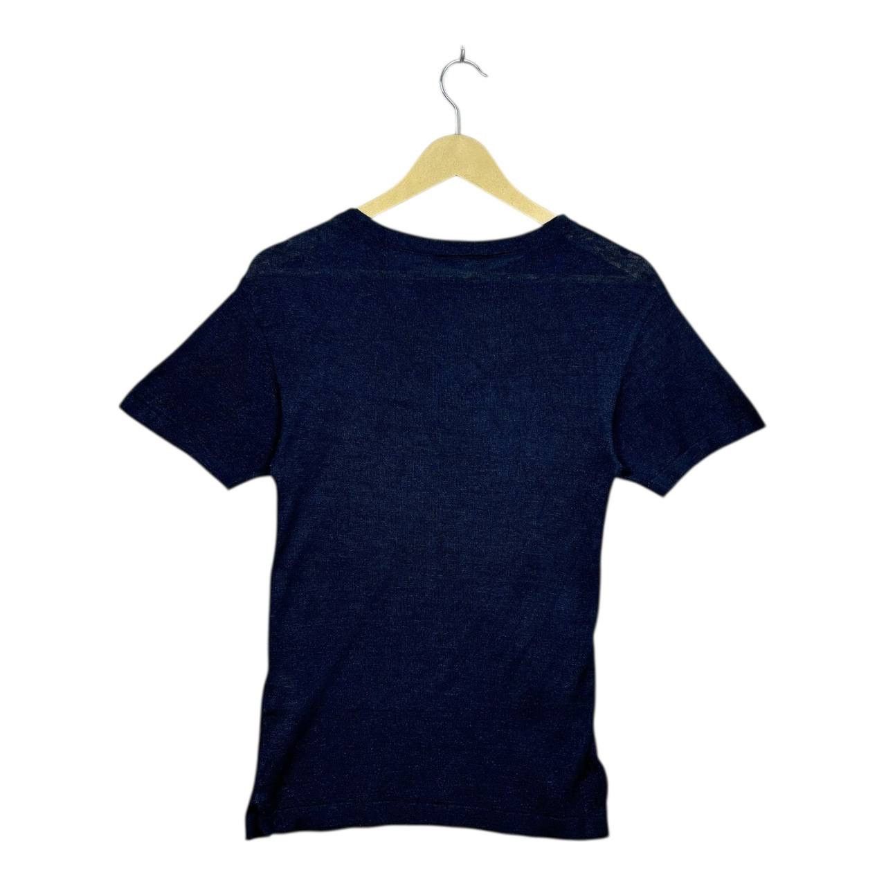 45rpm 45rpm Studio Indigo Navy Knit Tee R Logo Embroidery Size 3 Size US XS / EU 42 / 0 - 2 Thumbnail