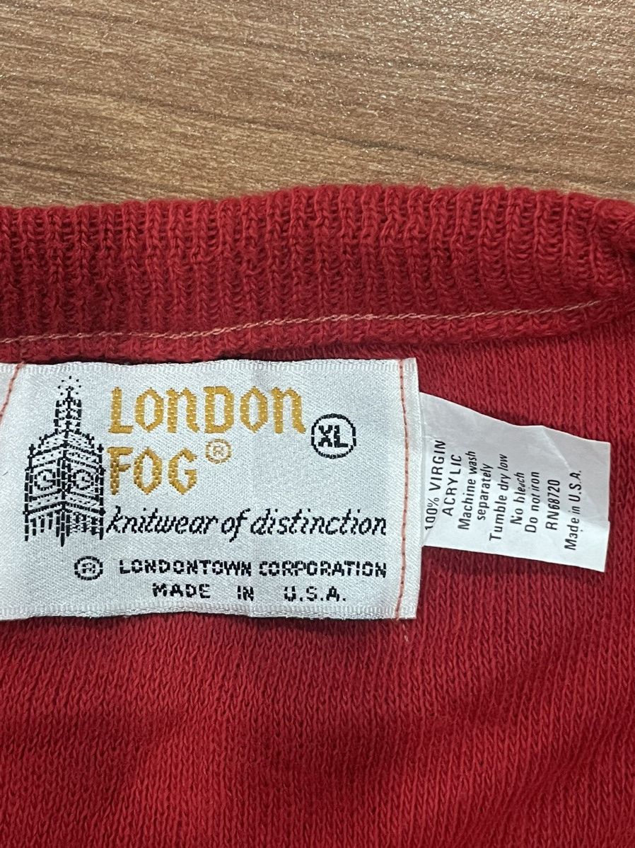 London Fog London Fog Sleeveless Sweatshirts Size US XL / EU 56 / 4 - 5 Thumbnail