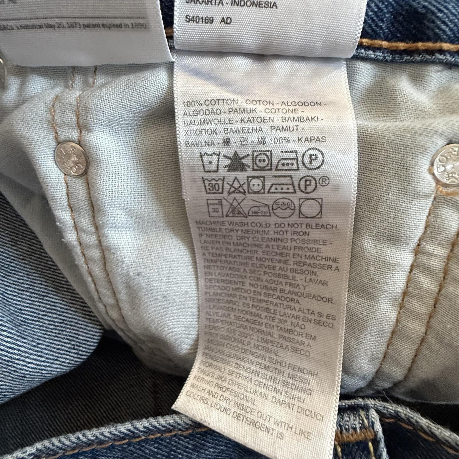 Levi's Levi's 550 Relaxed Fit Blue Denim Jeans W38 L34 Size US 38 / EU 54 - 4 Thumbnail