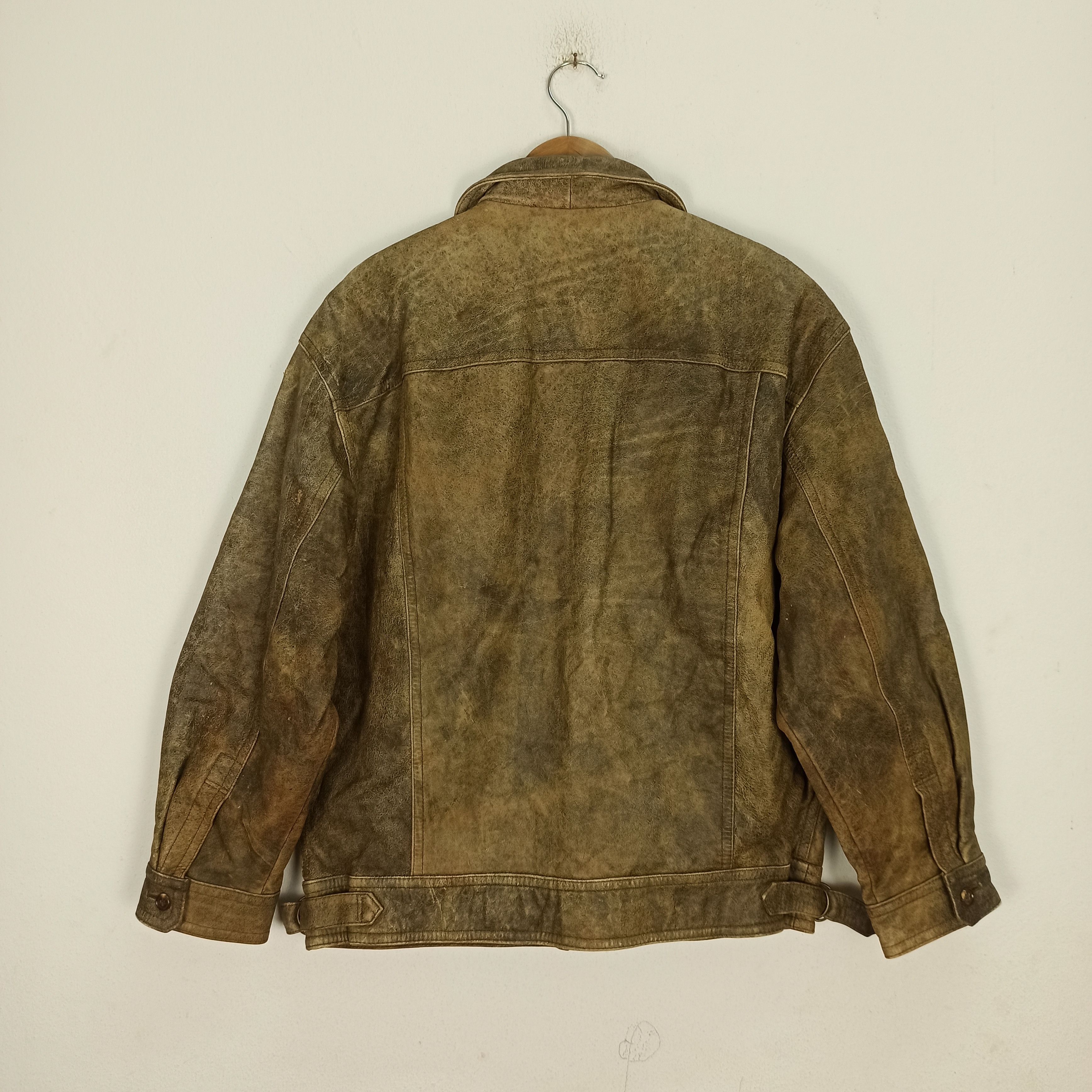 BIGI Vintage Moga Bigi Leather Biker Jacket Japanese #grailsale Size US M / EU 48-50 / 2 - 8 Thumbnail