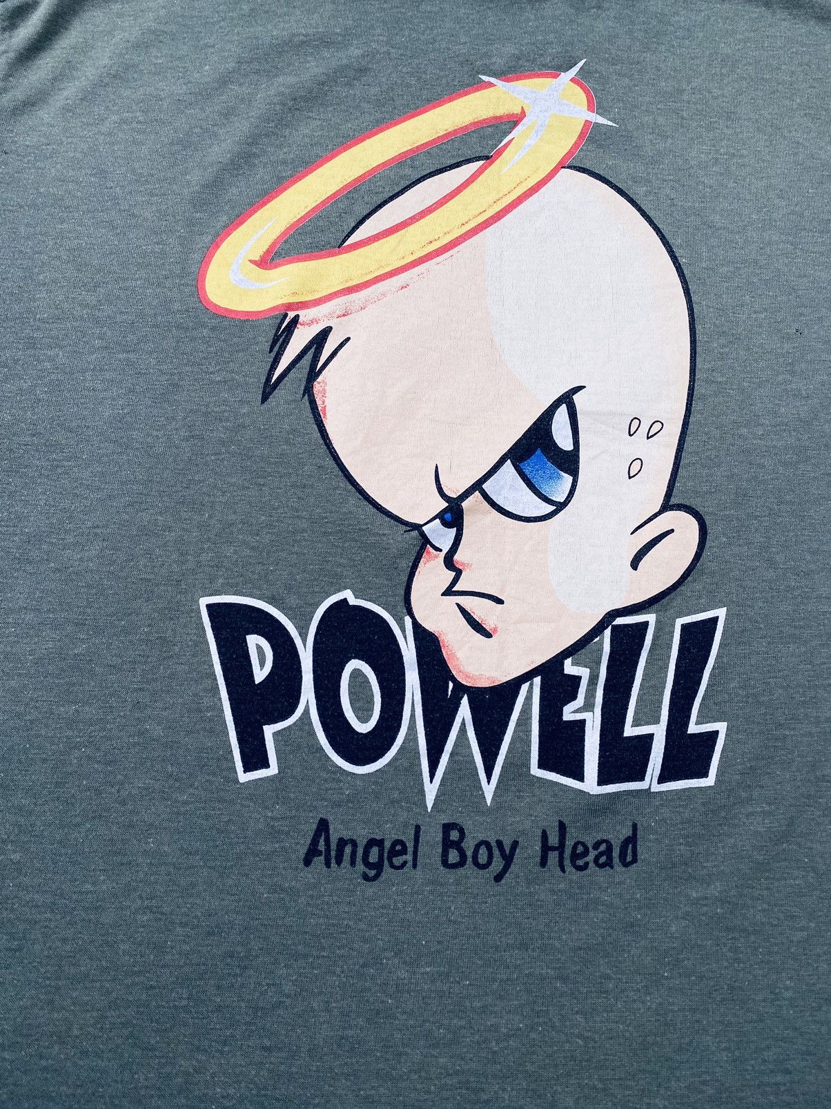 Stussy Vintage Stussy Powell Peralta Angel Boy Head Tees Size US XL / EU 56 / 4 - 13 Thumbnail