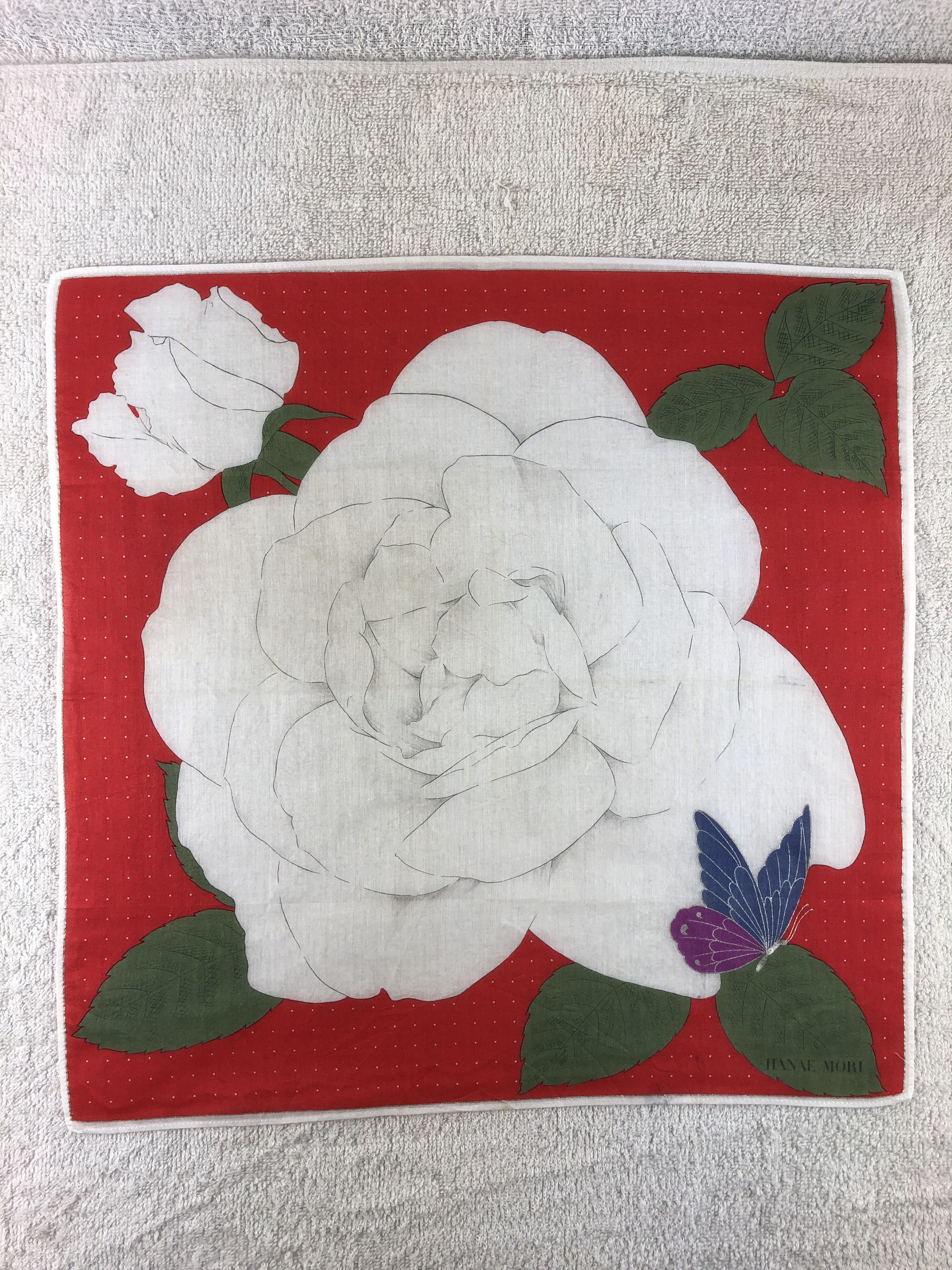 Hanae Mori Hanae Mori Handkerchief / Bandana / Neckerchief Size ONE SIZE - 3 Thumbnail