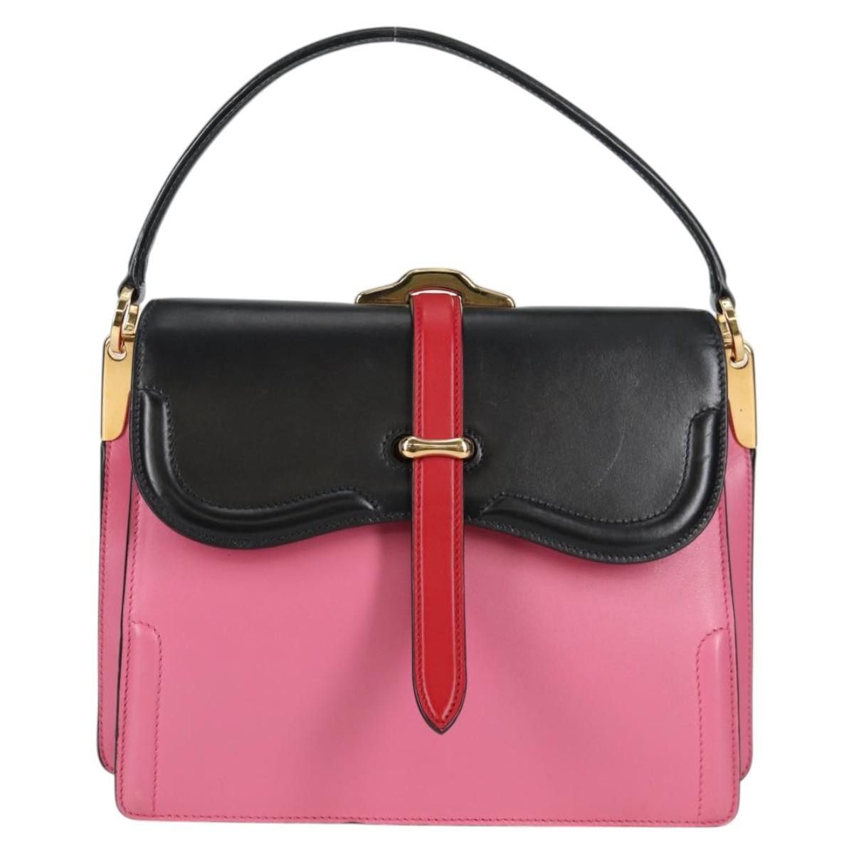 Prada Prada Belle Top Handle Bag City Calf Size ONE SIZE - 1 Thumbnail