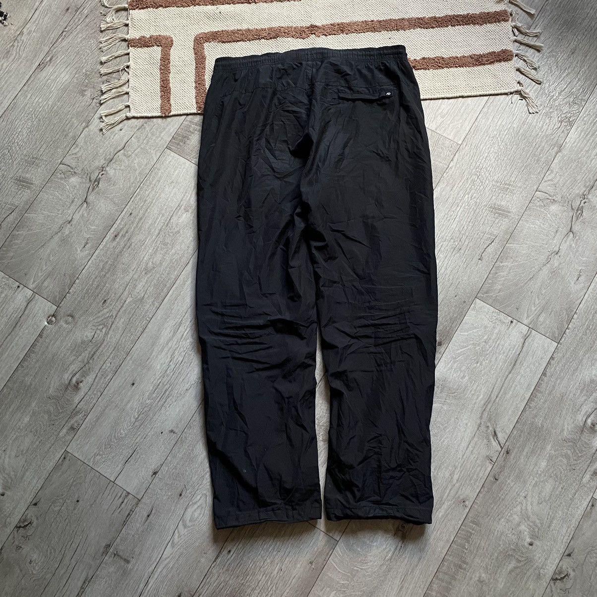 Nike × Vintage NIKE Y2K DRILL SWOOSH TRACK NYLON PANTS Size US 36 / EU 52 - 2 Thumbnail