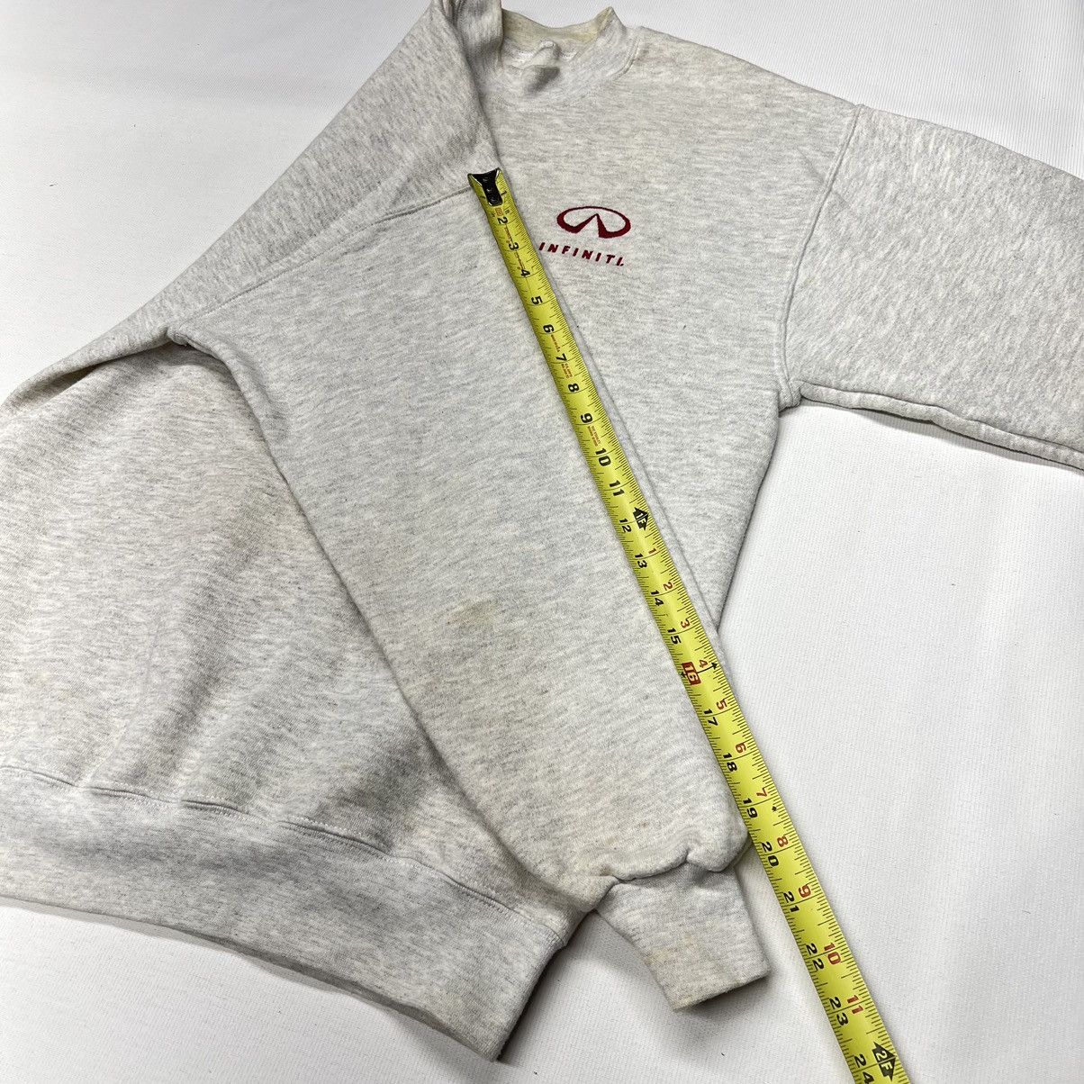 Vintage VTG Infiniti Crewneck Sweatshirt Grey Sweater Pullover Y2K Size US L / EU 52-54 / 3 - 19 Thumbnail