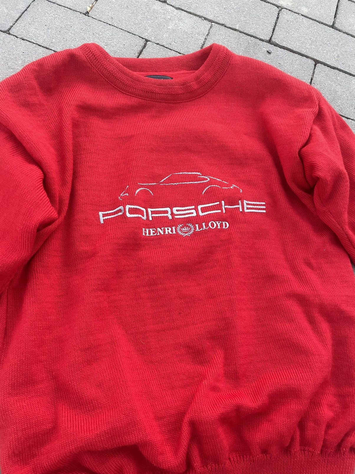 Henri Lloyd × Porsche Design × Vintage Rare🔥Porsche Henri Lloyd vintage knitwear windstopper Size US S / EU 44-46 / 1 - 2 Thumbnail