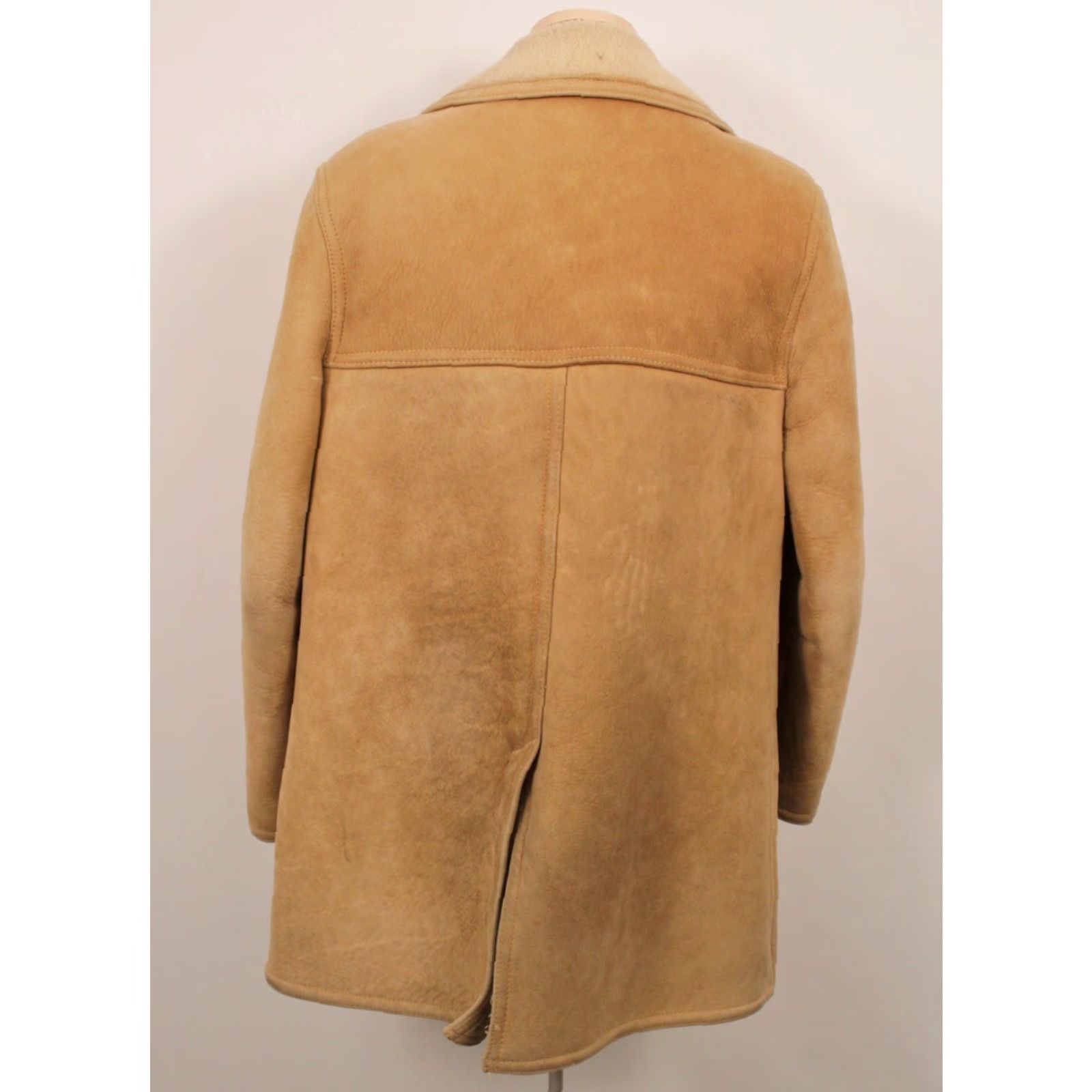 Vintage Woolrich VTG 1970s Leather Coat / Shearling Coat Size 42 Men’s Brown Woolrich 70s Leather Shearling Coat Mens Small Coat Size US XS / EU 42 / 0 - 2 Thumbnail