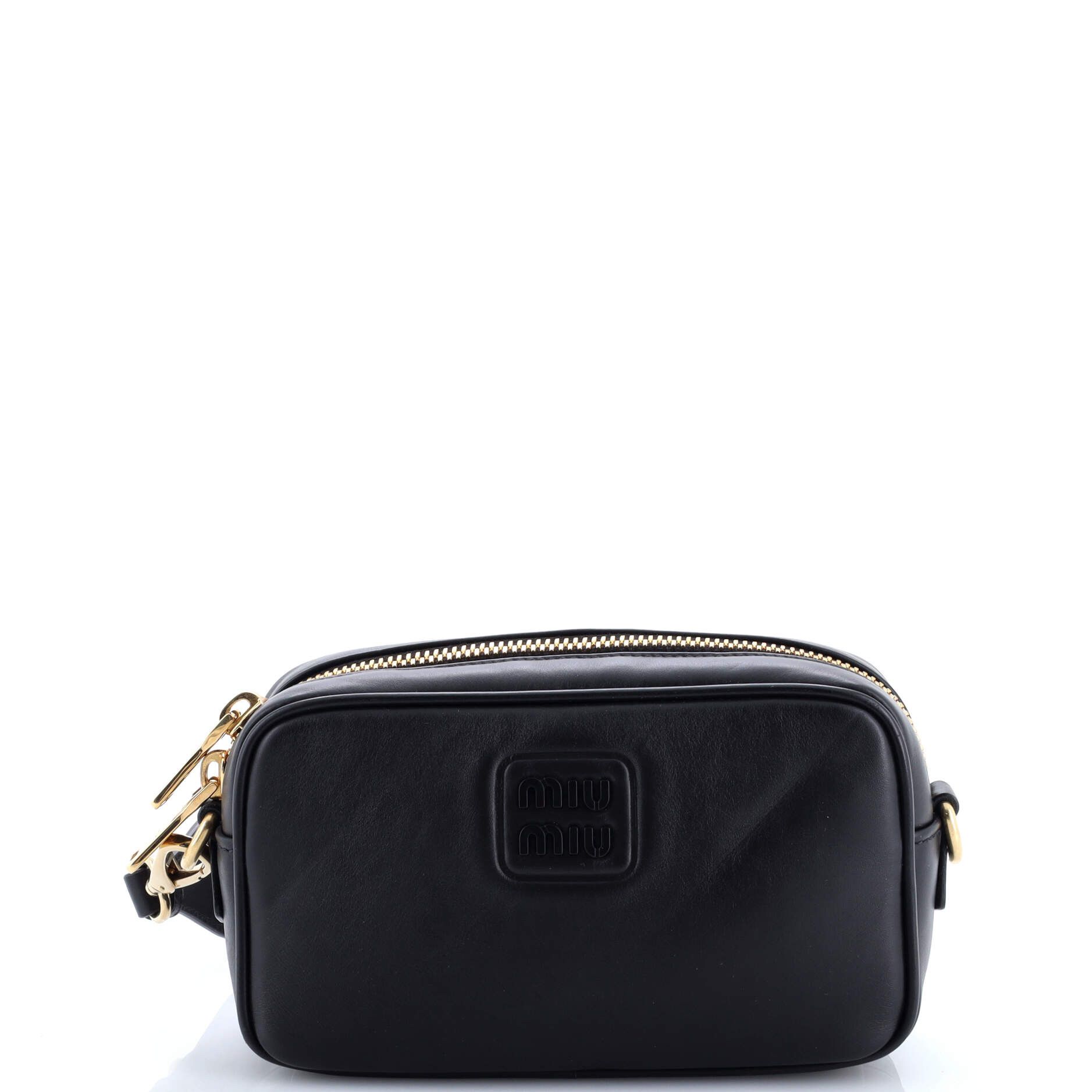 Miu Miu Logo Embossed Camera Bag Size ONE SIZE - 1 Thumbnail