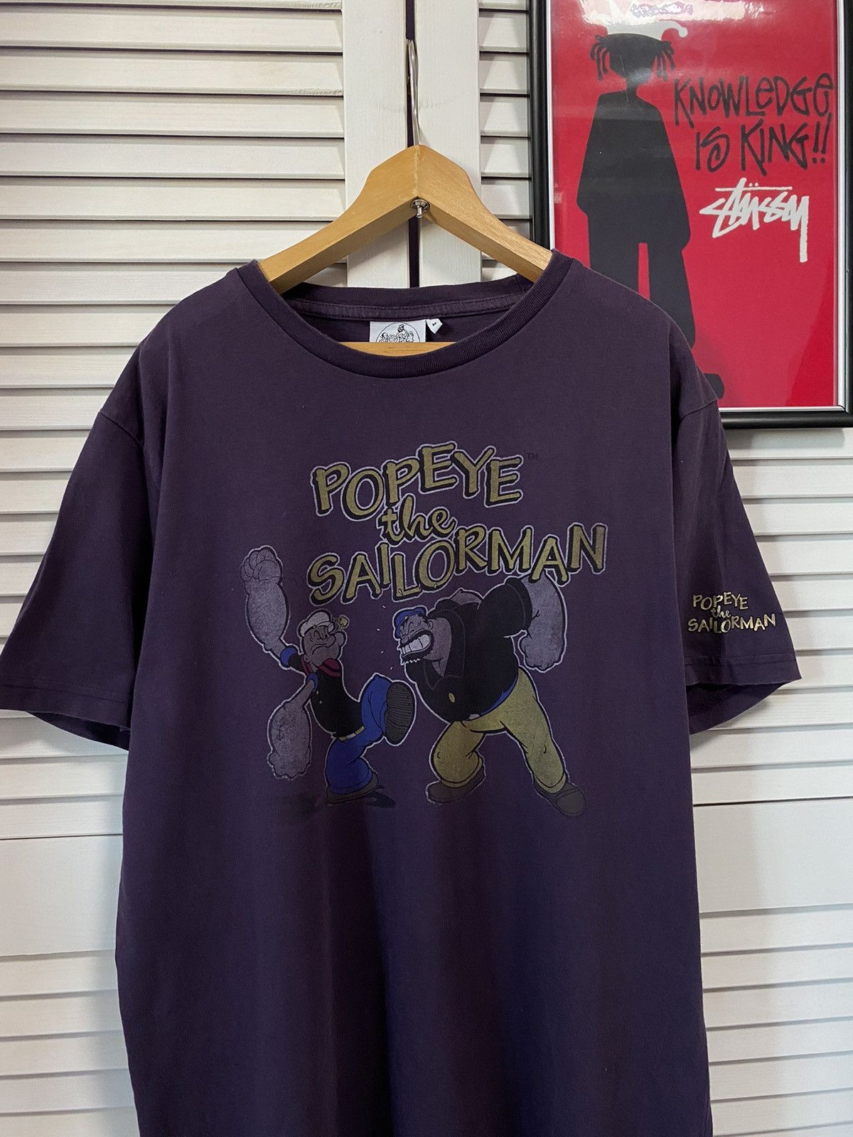 Cartoon Network × Universal Studios T-Shirt Tee Popeye The Sailorman Trademark Size US M / EU 48-50 / 2 - 2 Thumbnail