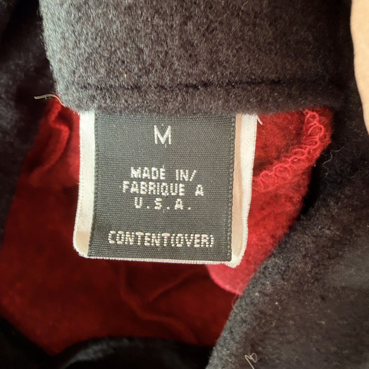 Patagonia Vintage 90s Patagonia Duckbill Synchilla Hat USA M Red Blue Size ONE SIZE - 8 Thumbnail