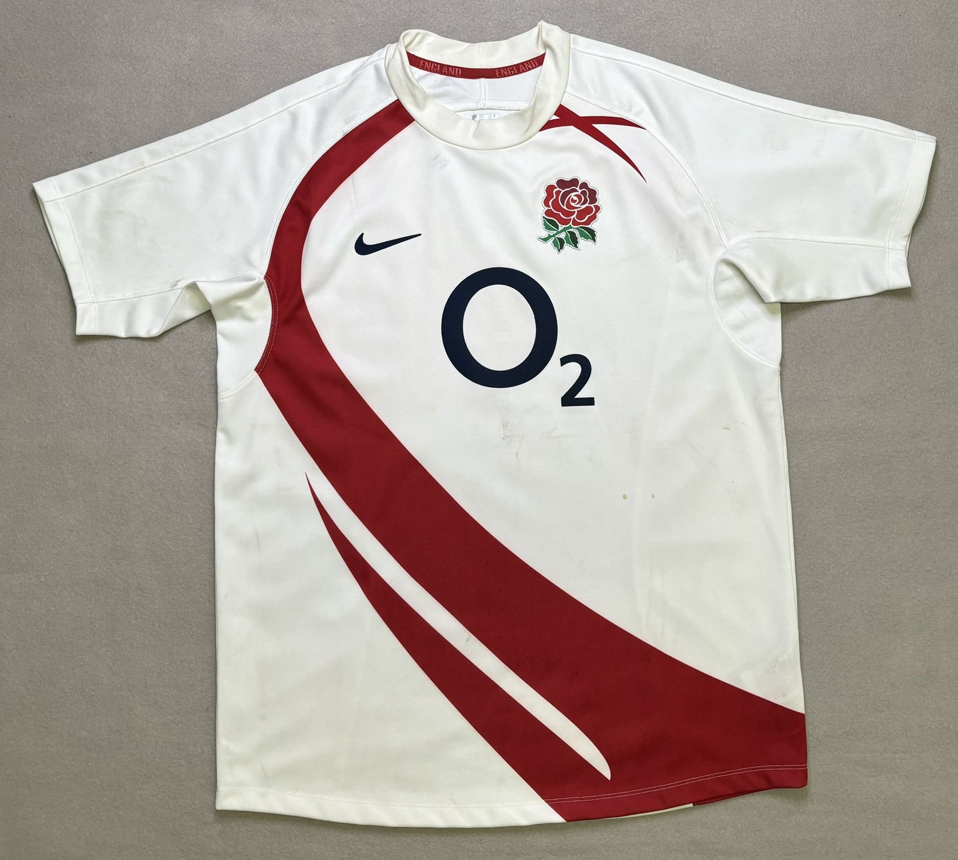 Nike England Rugby 2007/2008 Nike Jersey Size M Size US M / EU 48-50 / 2 - 5 Thumbnail