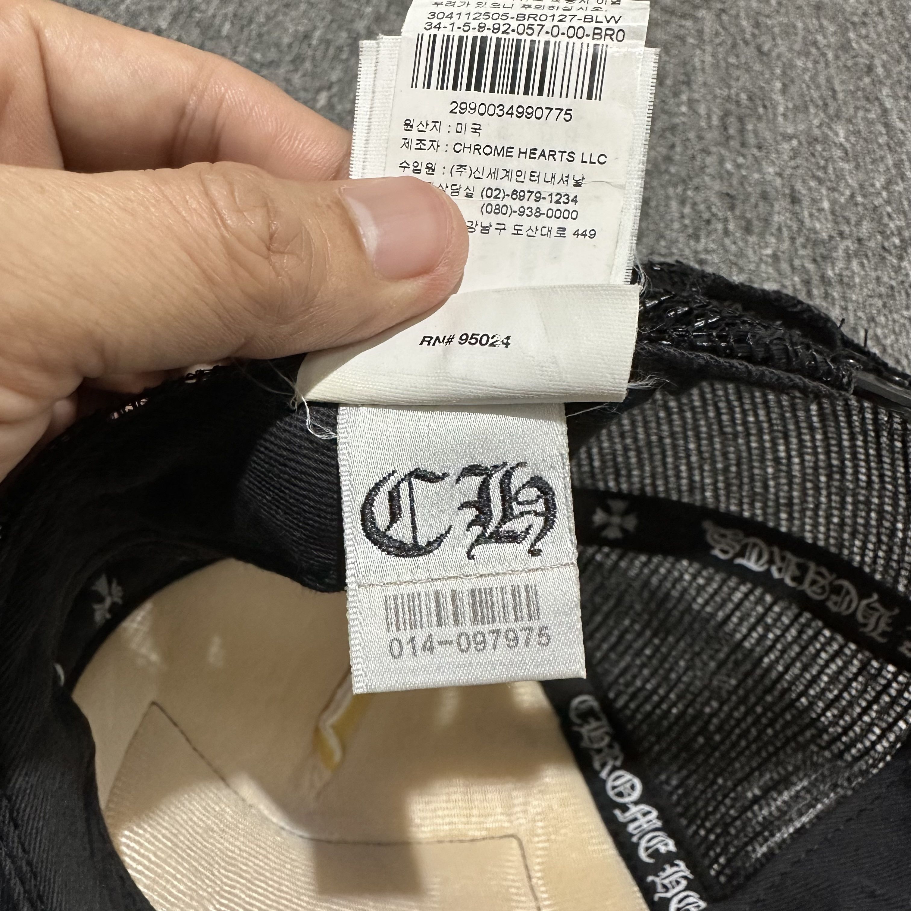 Chrome Hearts Chrome Hearts Trucker Hats Size ONE SIZE - 5 Thumbnail