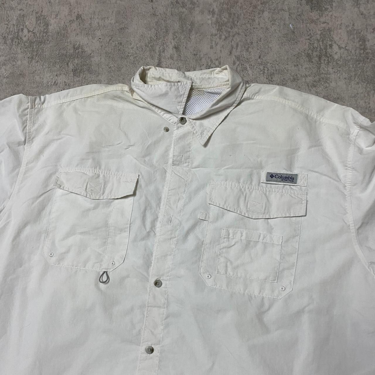 Other Columbia white cotton shirt with a vintage vibe streetwear Size US L / EU 52-54 / 3 - 2 Thumbnail
