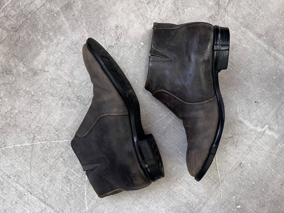 Dirk Bikkembergs Dirk Bikkembergs leather distressed boots 2000s archive Size US 8.5 / IT 38.5 - 6 Thumbnail