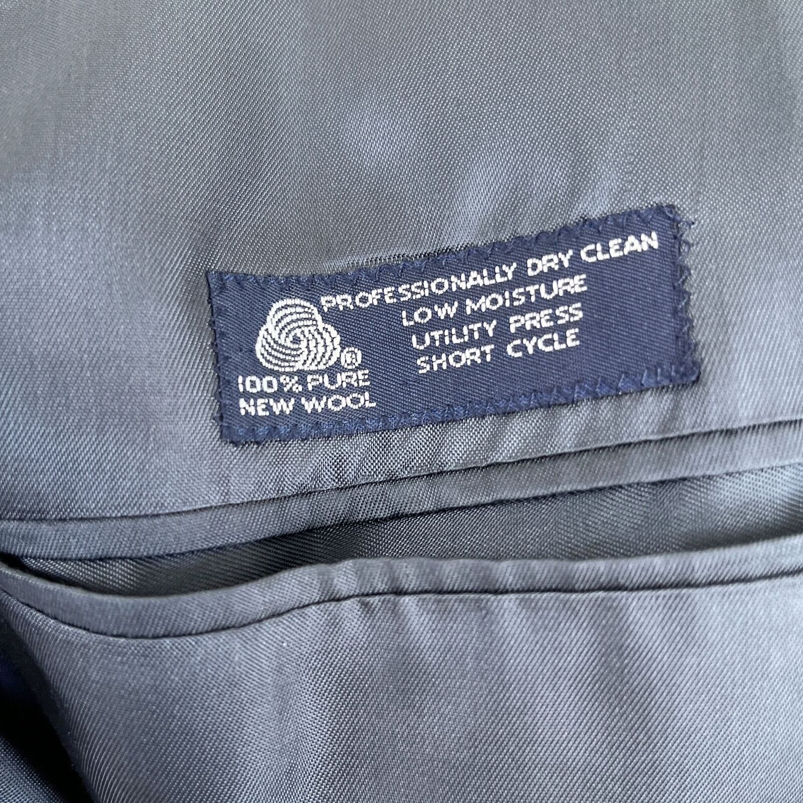 Other Jos A Bank Wool Tweed Sport Coat Gray Glen Check Mens 39R Size 38R - 10 Thumbnail