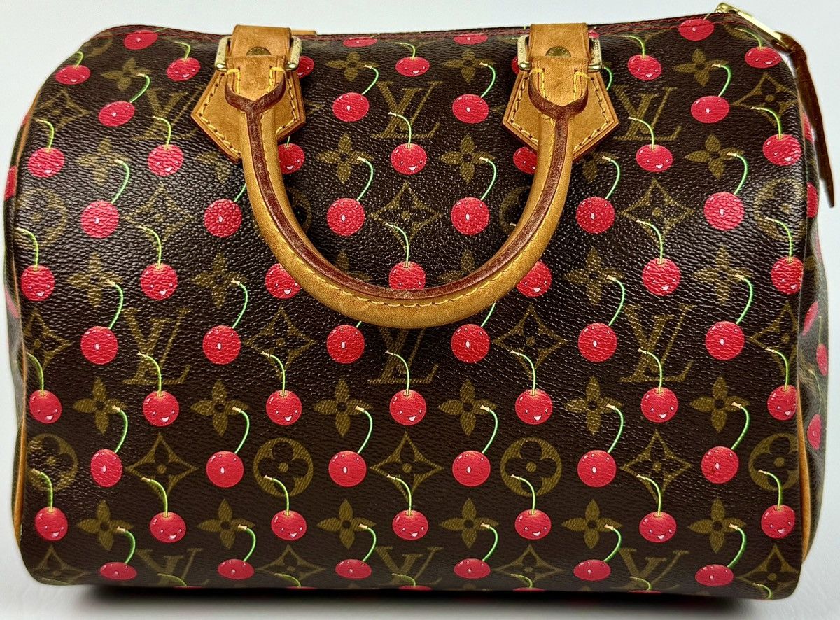 Louis Vuitton × Takashi Murakami Louis Vuitton - Takashi Murakami - SS2005 -Cerises Speedy 25 Size ONE SIZE - 12 Thumbnail