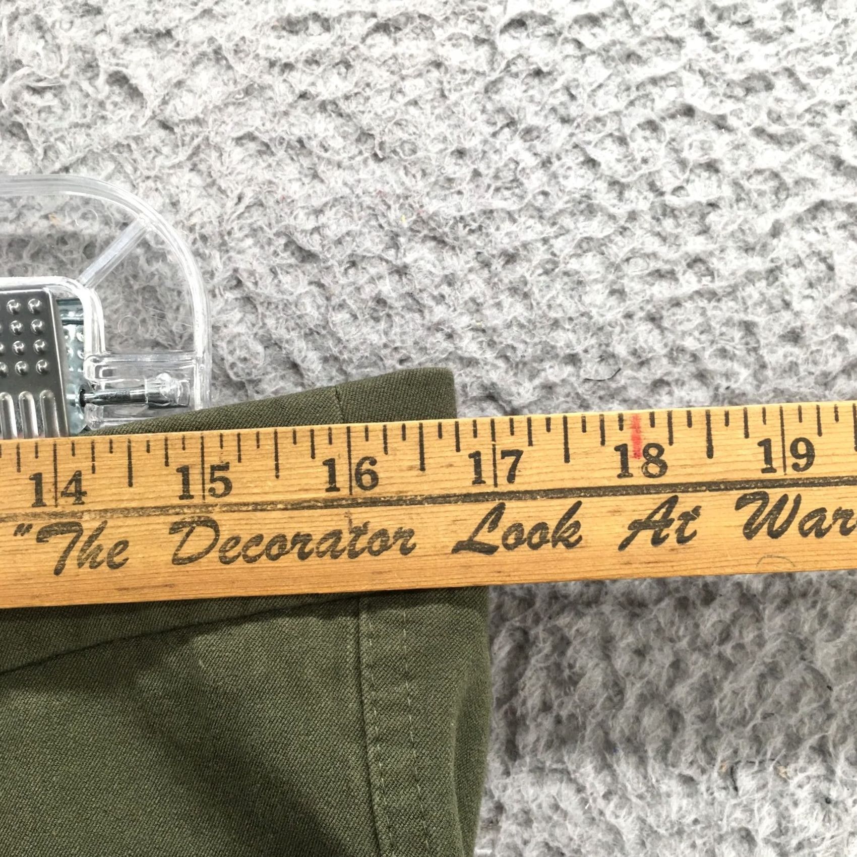 Banana Republic Banana Republic Pants Womens 8 Green Mid Rise Straight Leg Ankle Casual Zip Fly Size 30" / US 8 / IT 44 - 5 Thumbnail