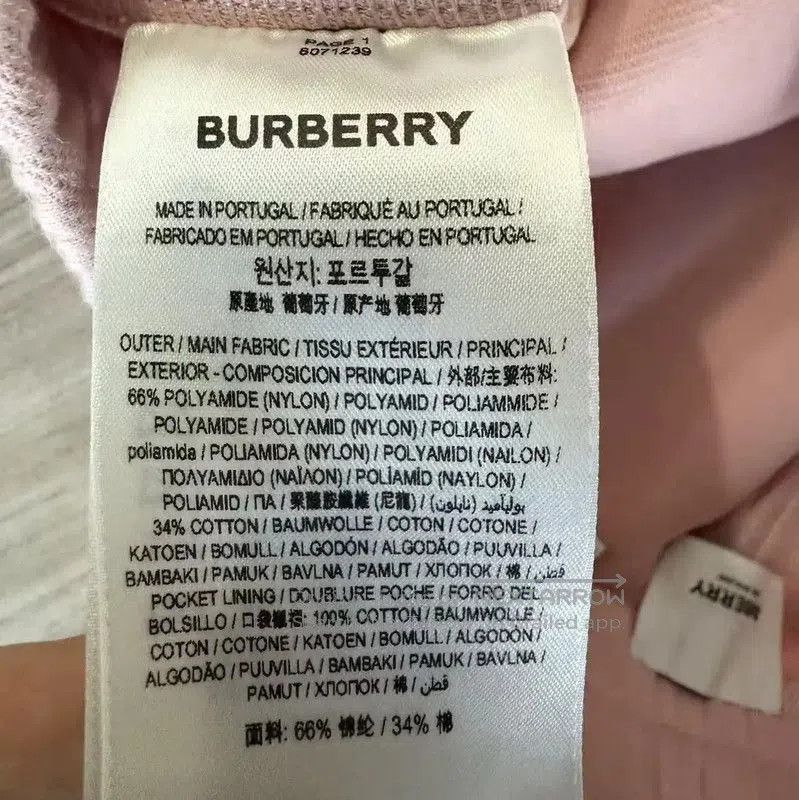 Burberry Burberry Pink Cotton Women's Shorts Size L. Size 24" / US 00 / IT 34 - 5 Thumbnail