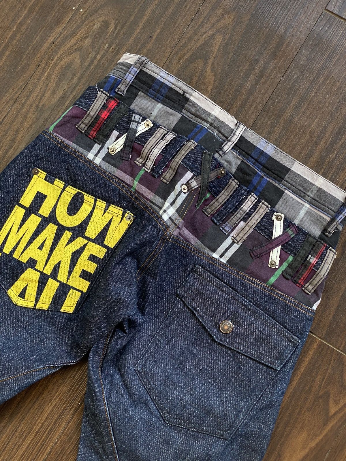 Japanese Brand DOUBLEWAIST METHOD x UP START JAPAN DENIM Size US 29 - 3 Thumbnail