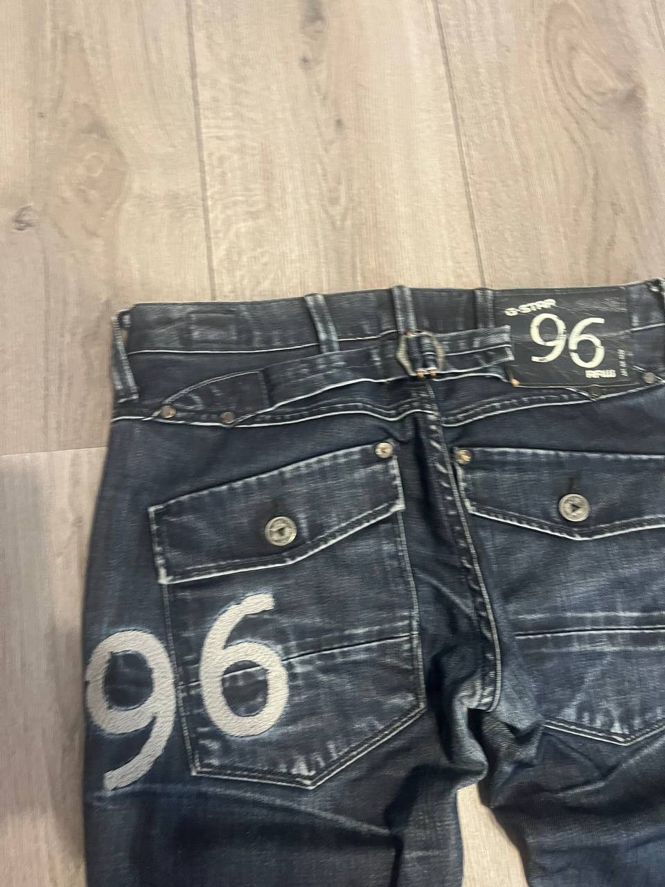 G-Star G-Star Elwood Heritage Narrow Women Embro Blue Jeans Size 25" / US 0 / IT 36 - 6 Thumbnail