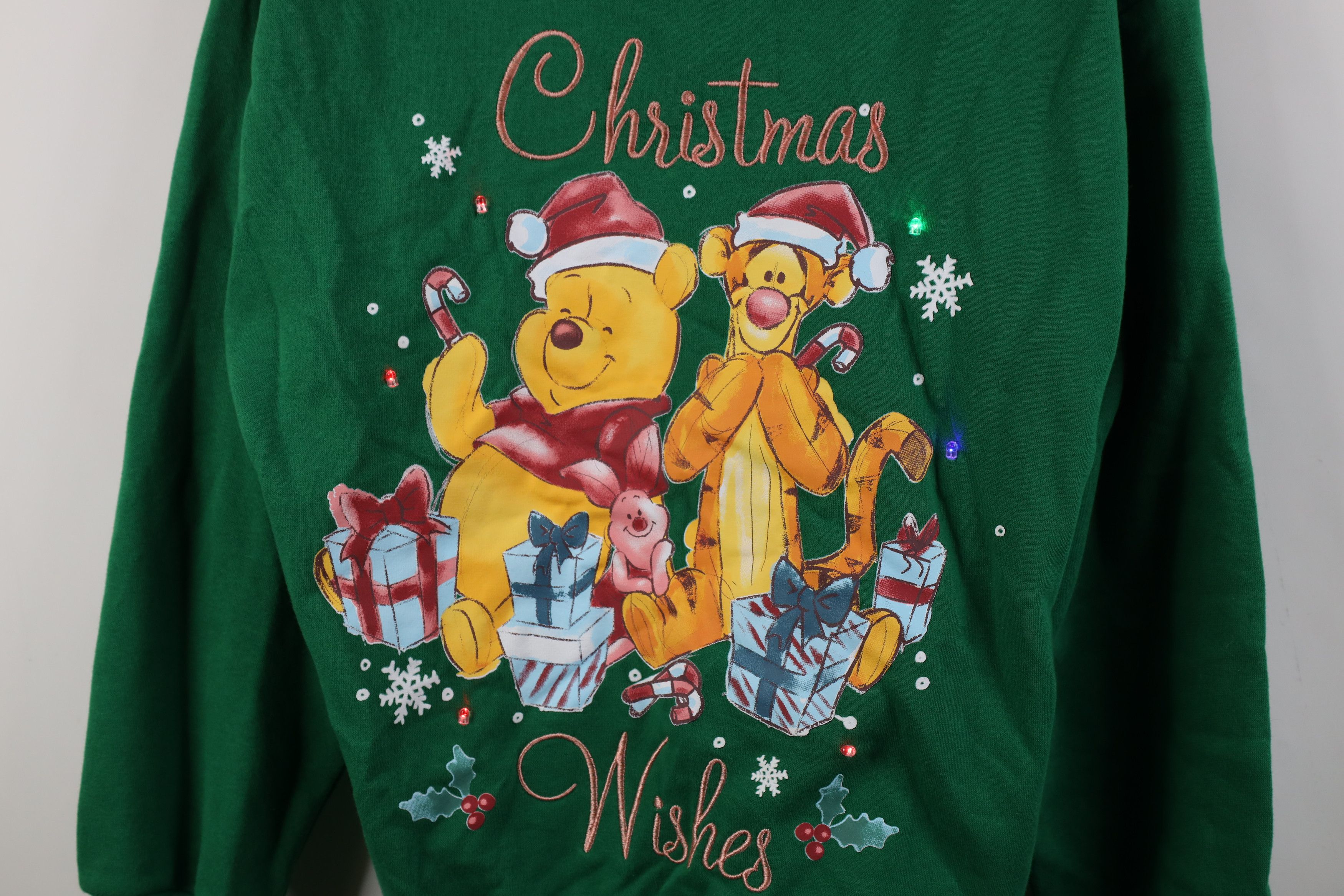 Disney Y2K Disney Christmas Winnie the Pooh Crewneck Sweatshirt Size S / US 4 / IT 40 - 4 Thumbnail